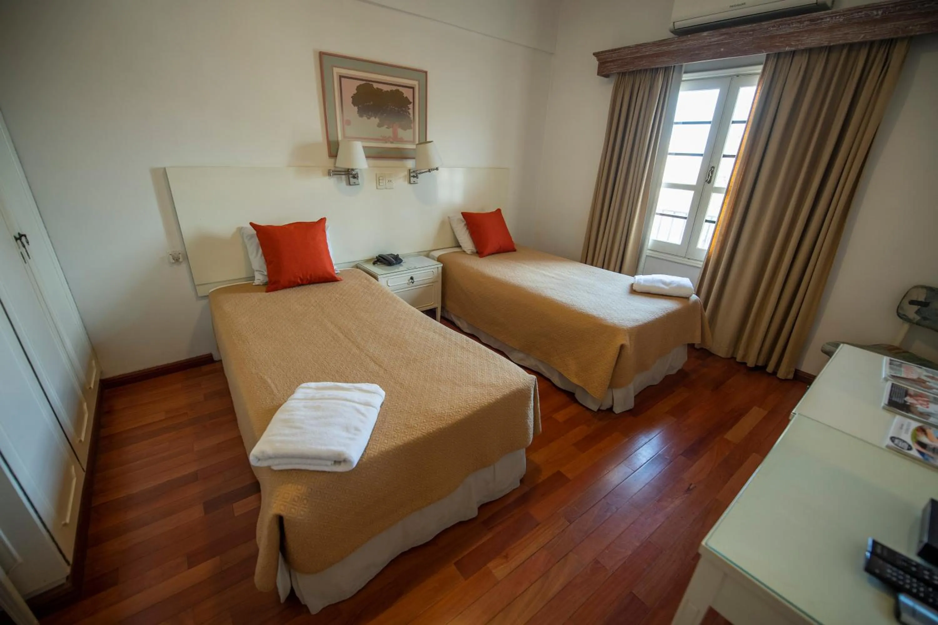 Bed in Hotel Cecilia