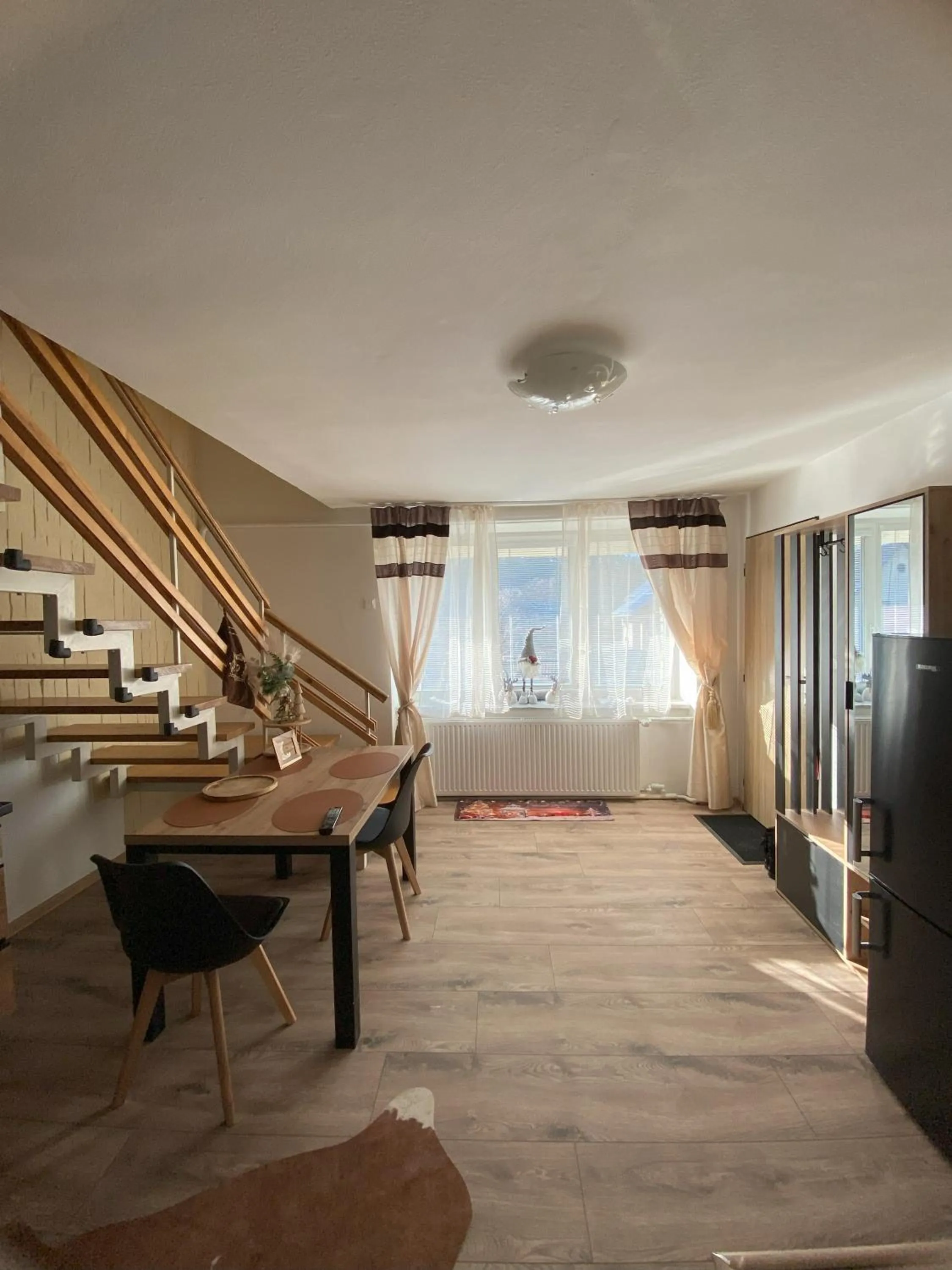 Seating area in Penzion a restaurace Staré Časy