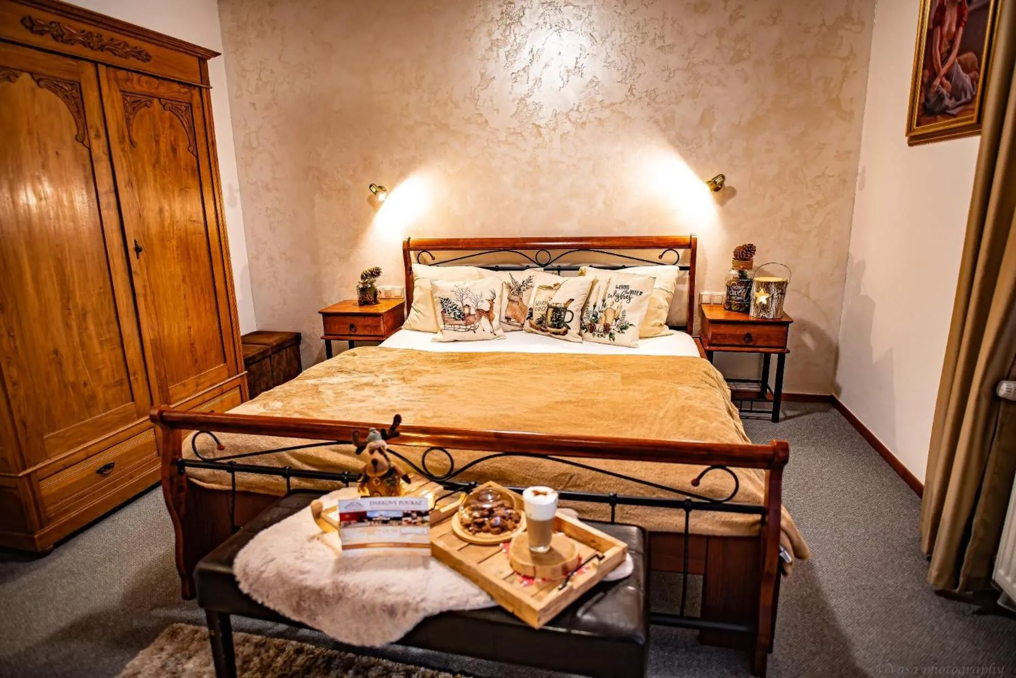 Bed in Penzion a restaurace Staré Časy