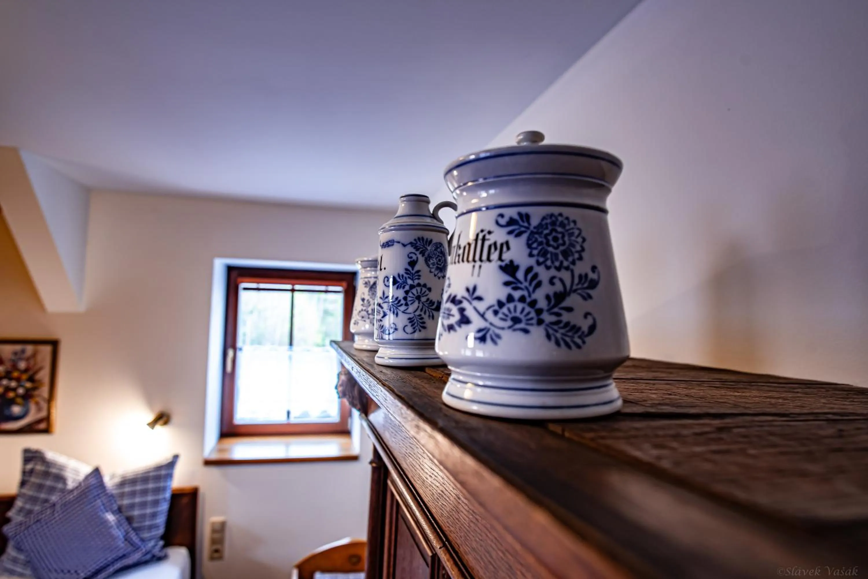 Living room in Penzion a restaurace Staré Časy