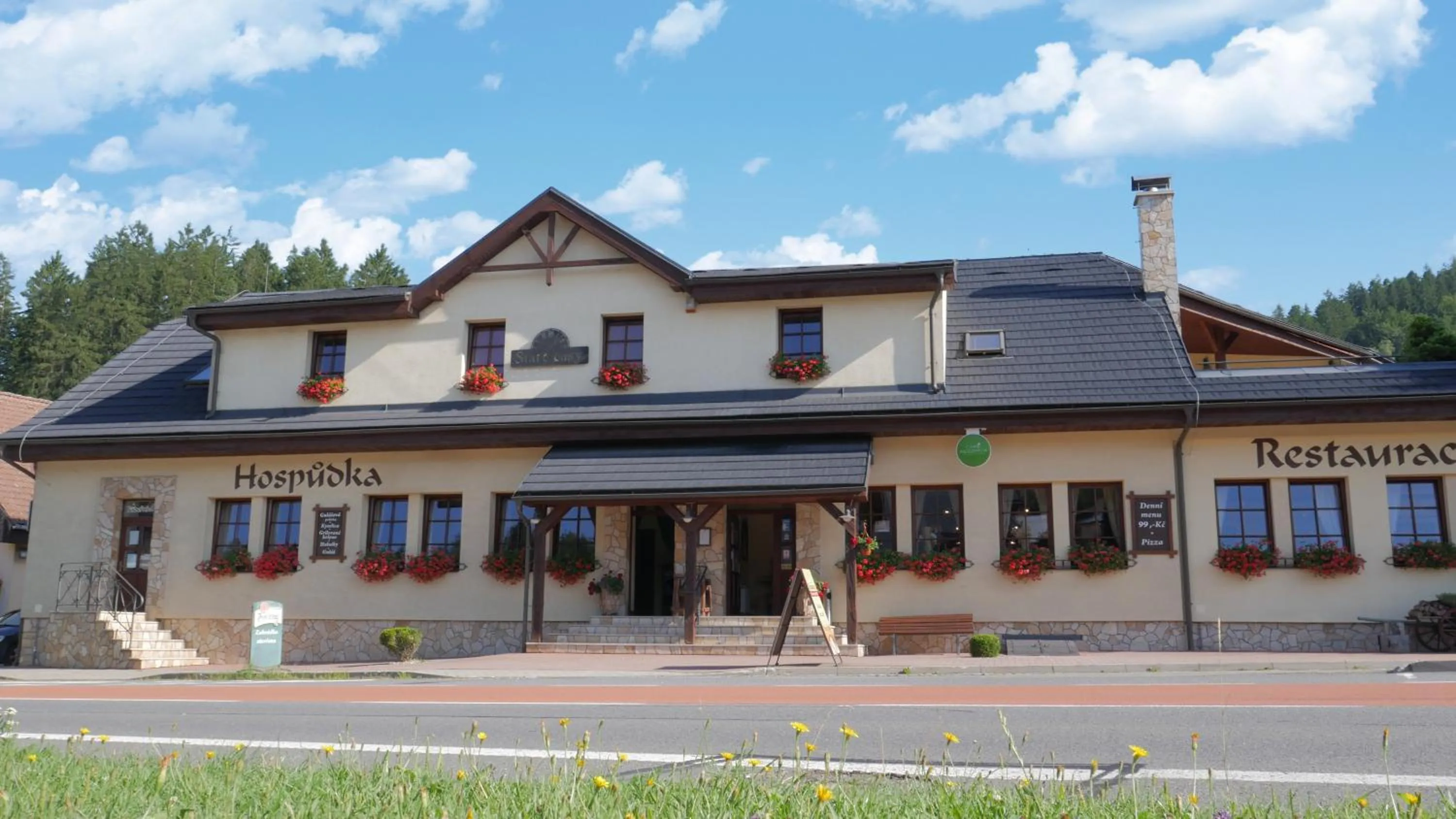 Property building in Penzion a restaurace Staré Časy