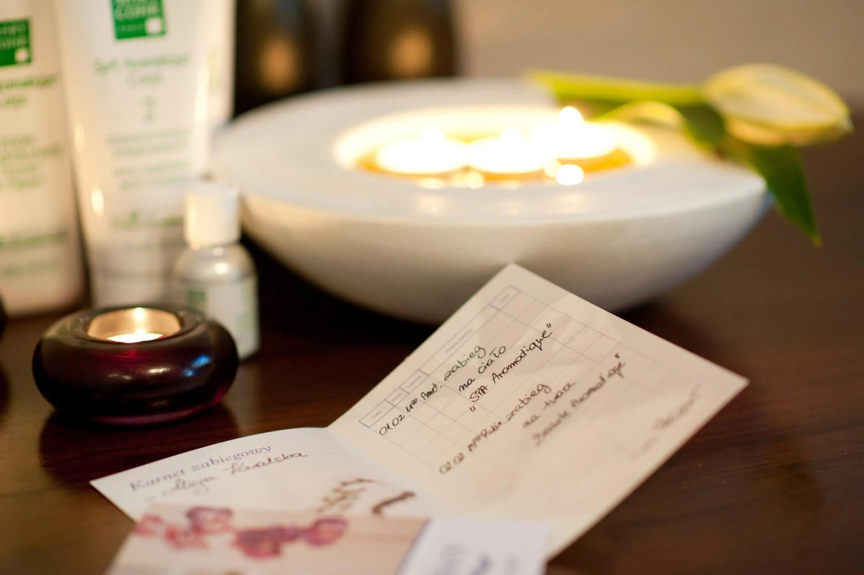 Decorative detail in Bagińscy Spa