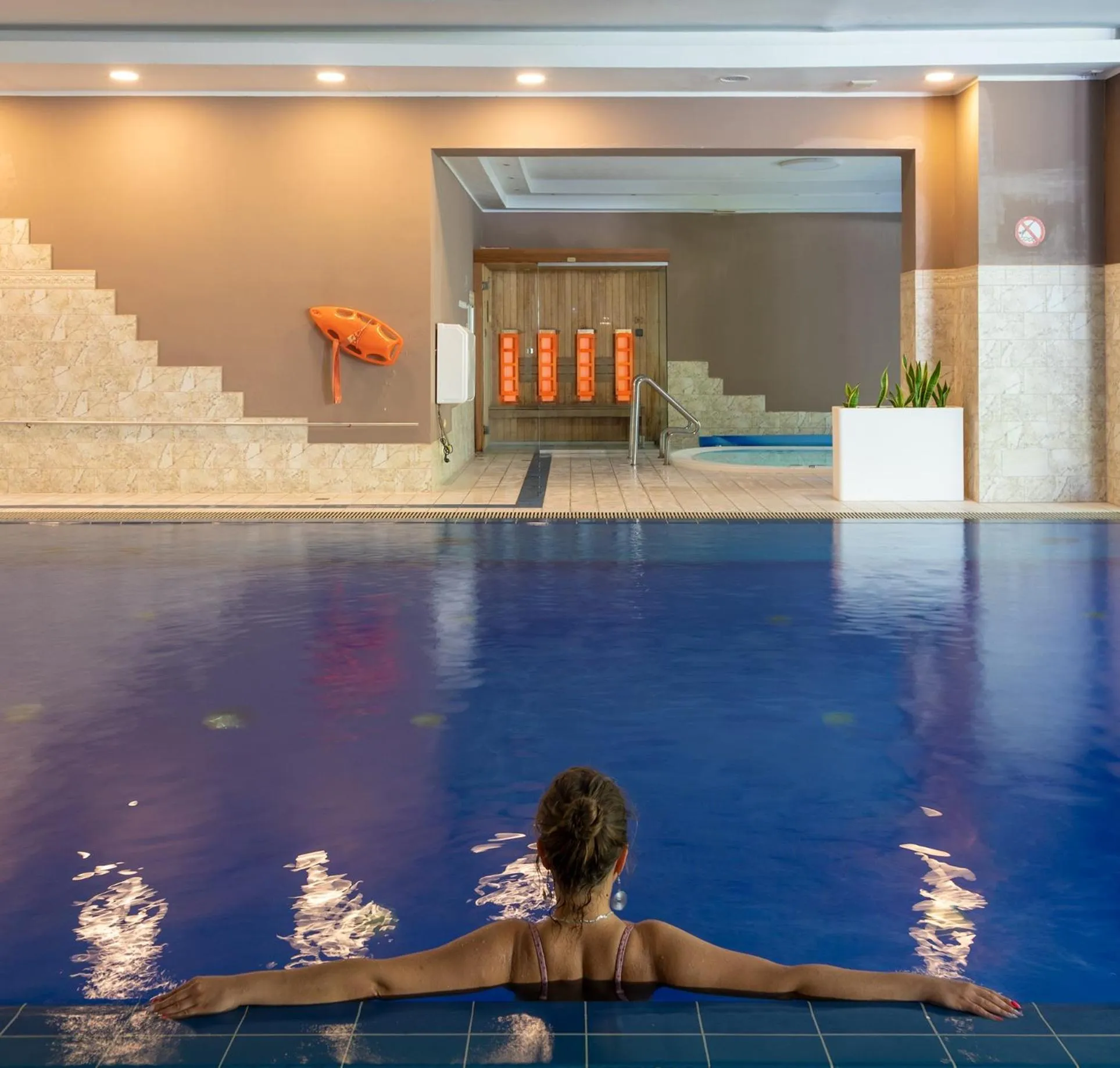 Swimming pool in Bagińscy Spa