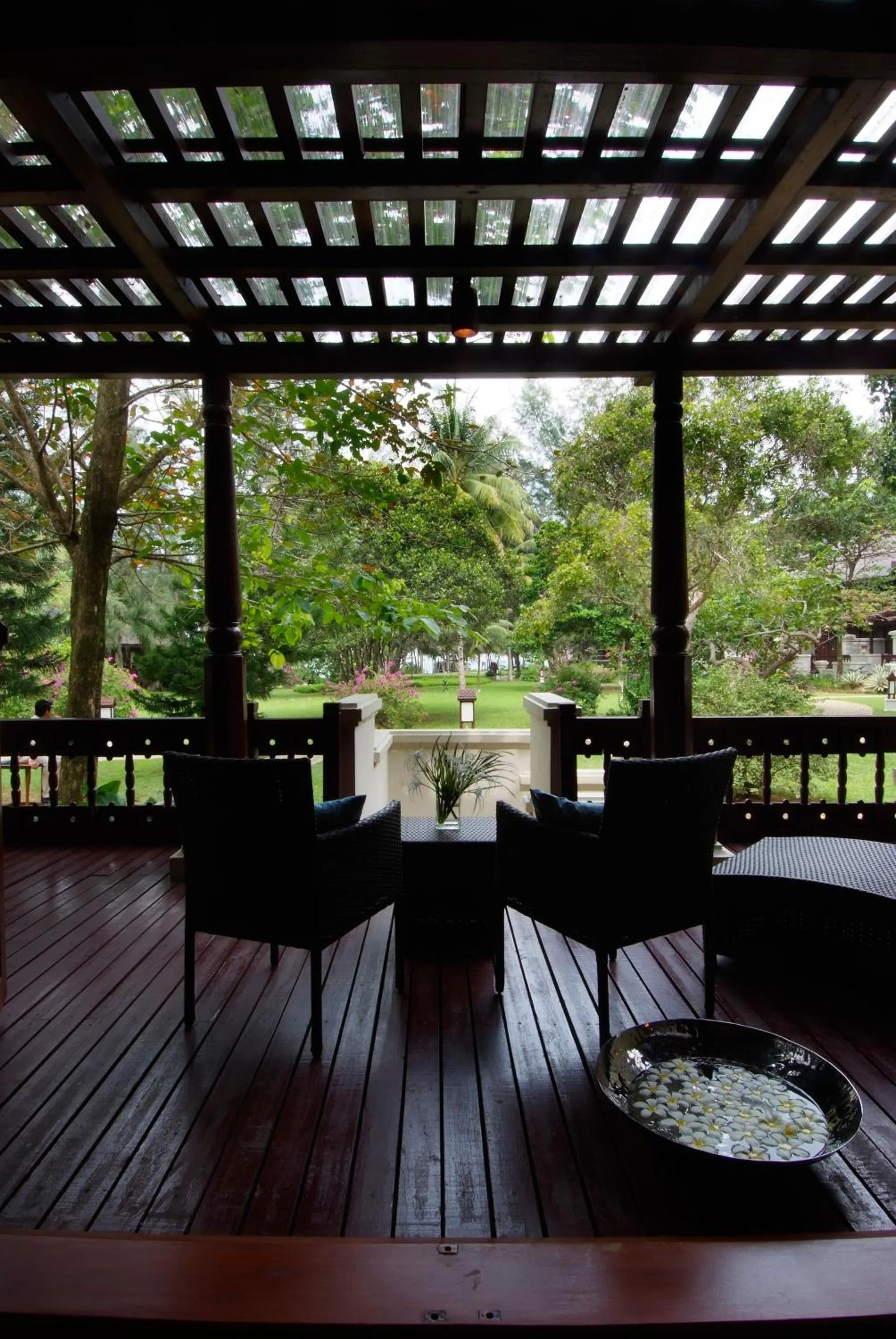 Patio in Tanjong Jara Resort, Terengganu - a Small Luxury Hotels of the World
