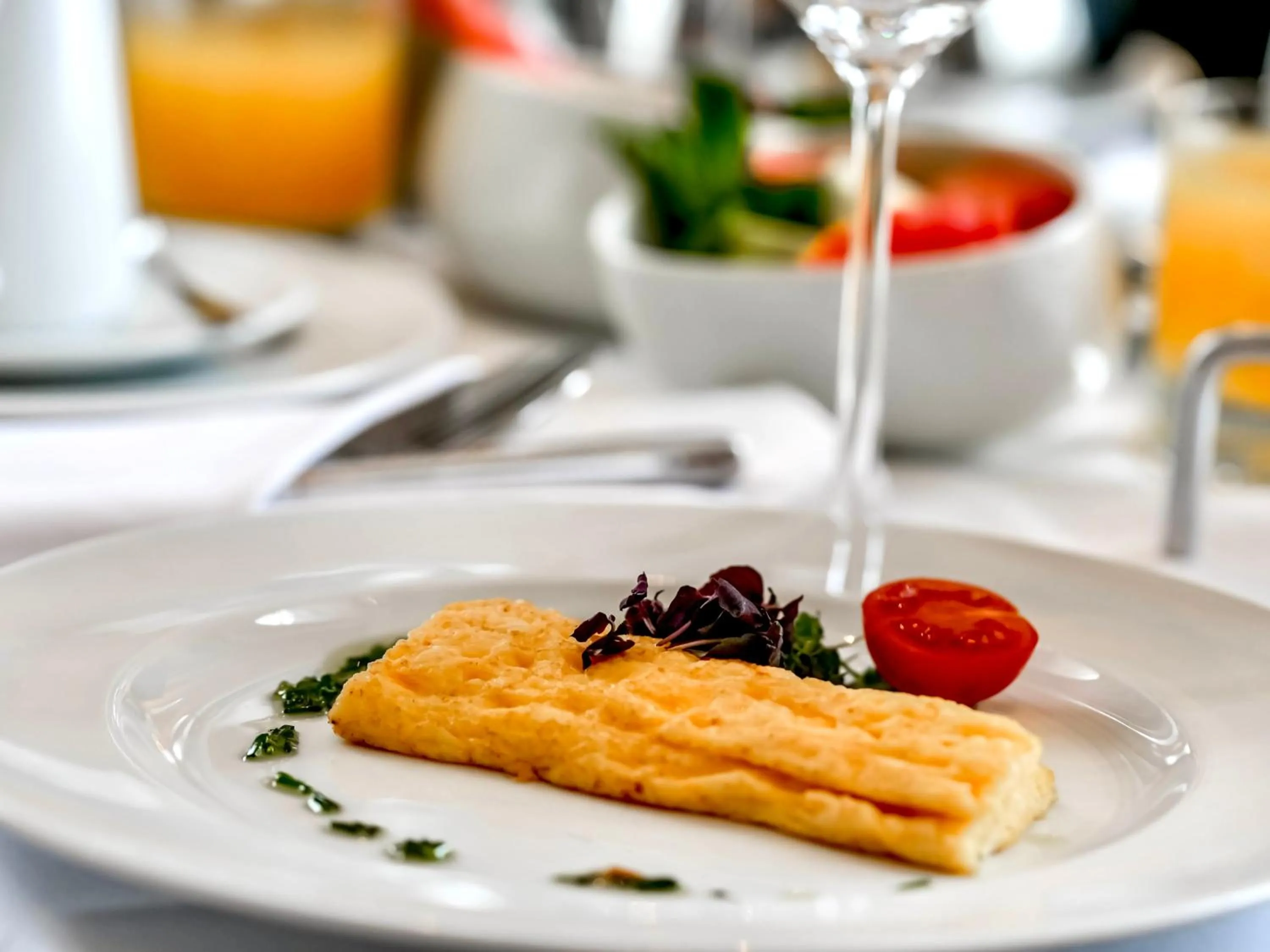 Breakfast in Steigenberger Icon Grandhotel Handelshof Leipzig