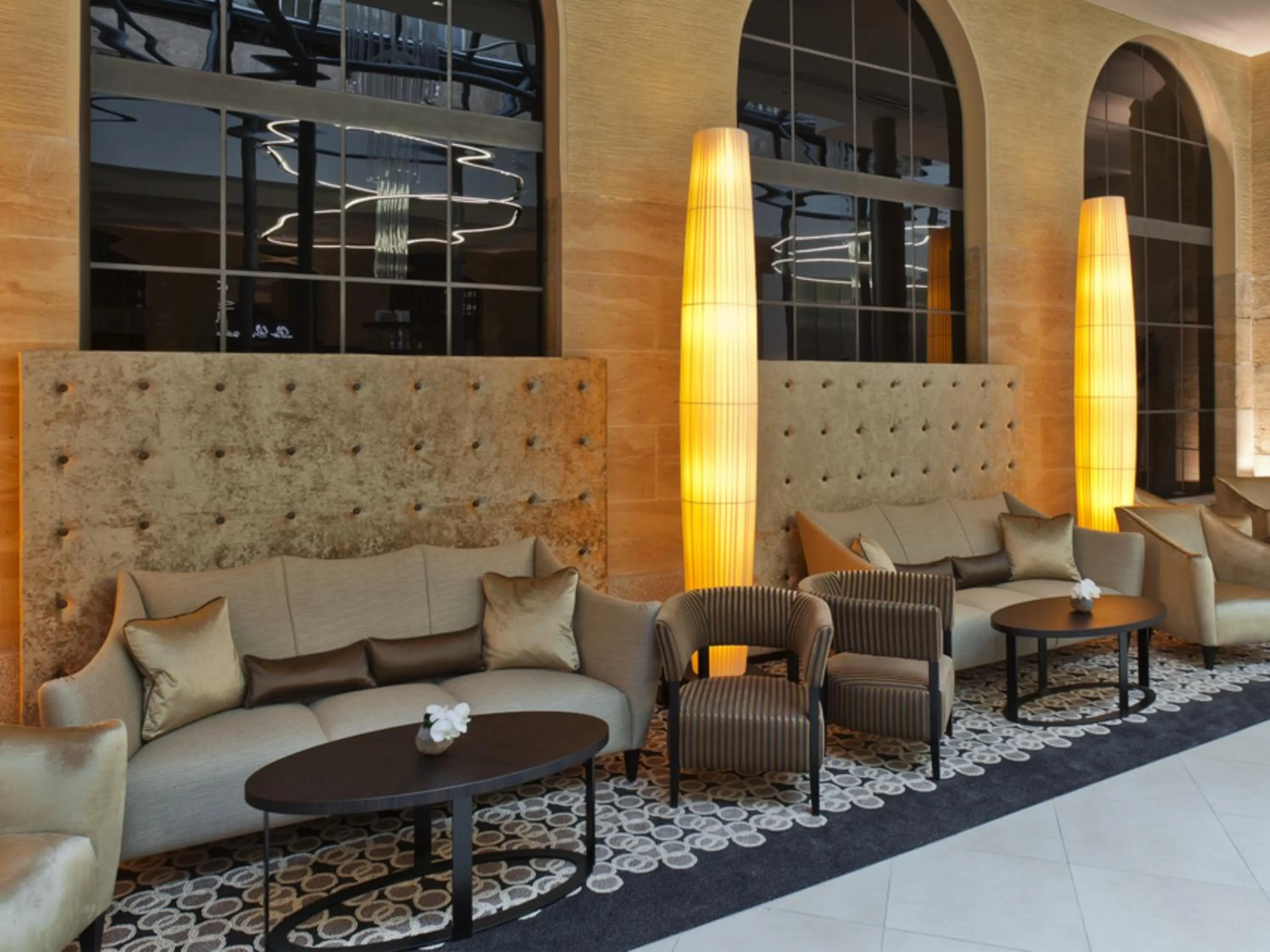 Lobby or reception in Steigenberger Icon Grandhotel Handelshof Leipzig