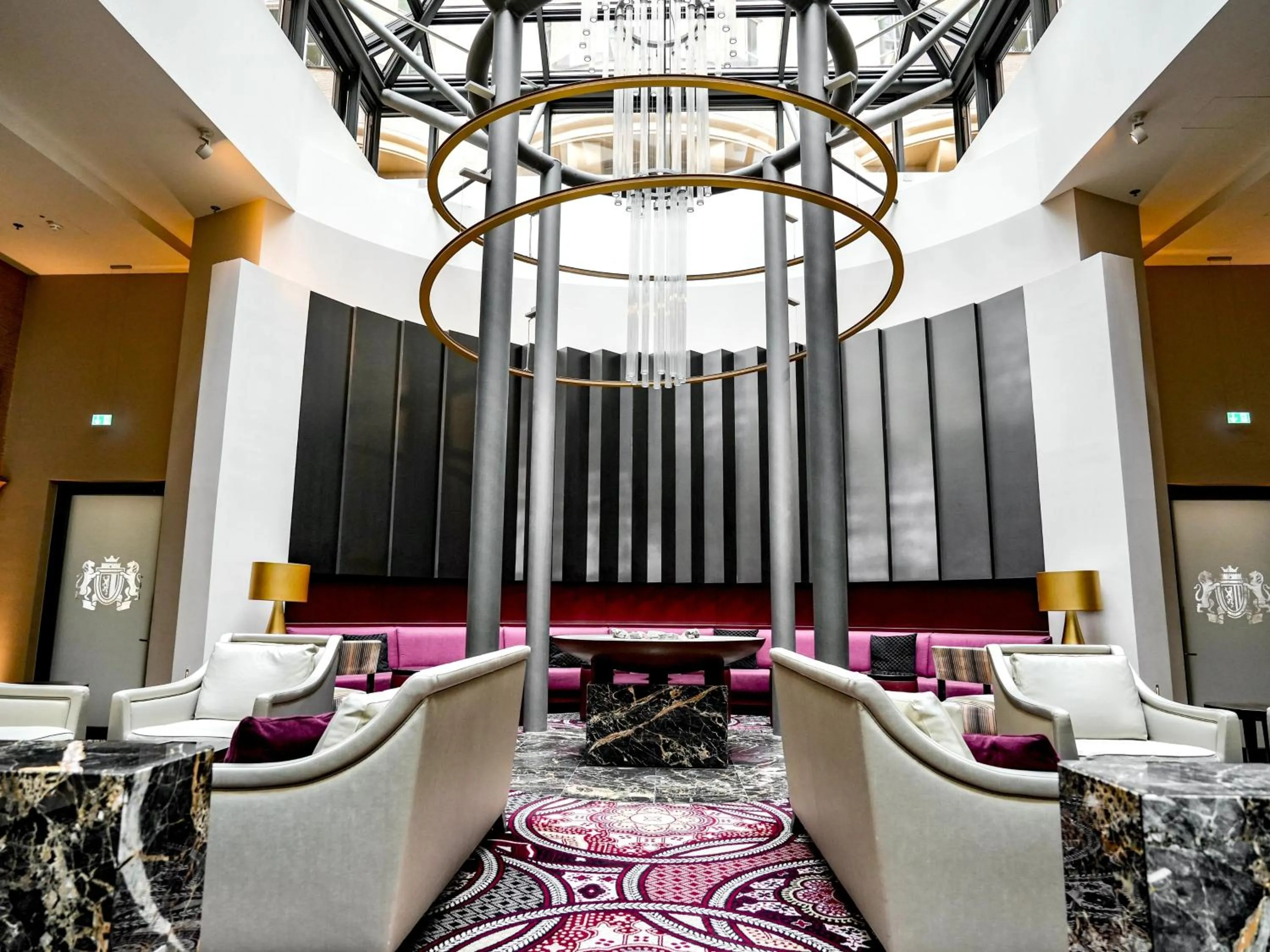 Lobby or reception in Steigenberger Icon Grandhotel Handelshof Leipzig