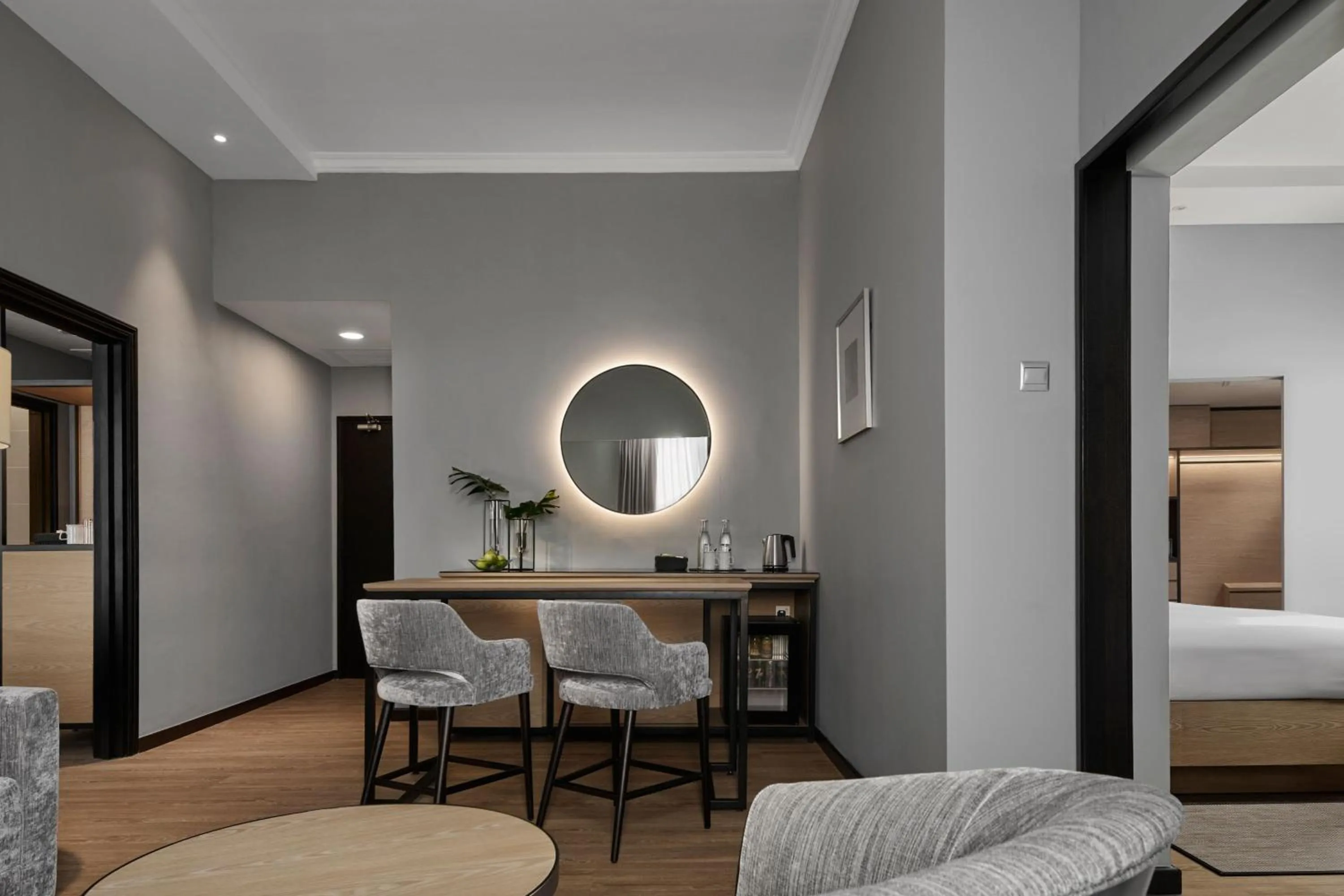 Living room, Bed in AC Hotel by Marriott Penang