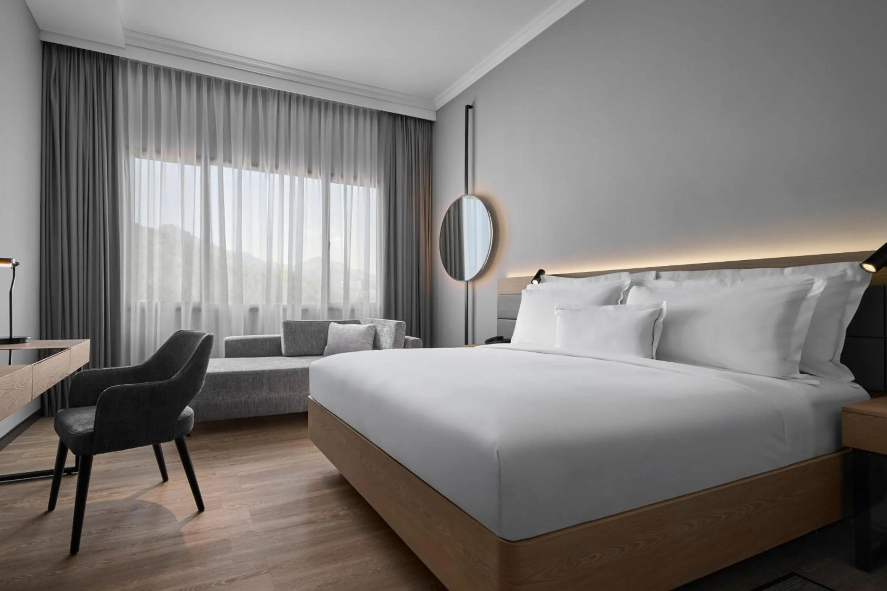 Photo of the whole room, Bed in AC Hotel by Marriott Penang