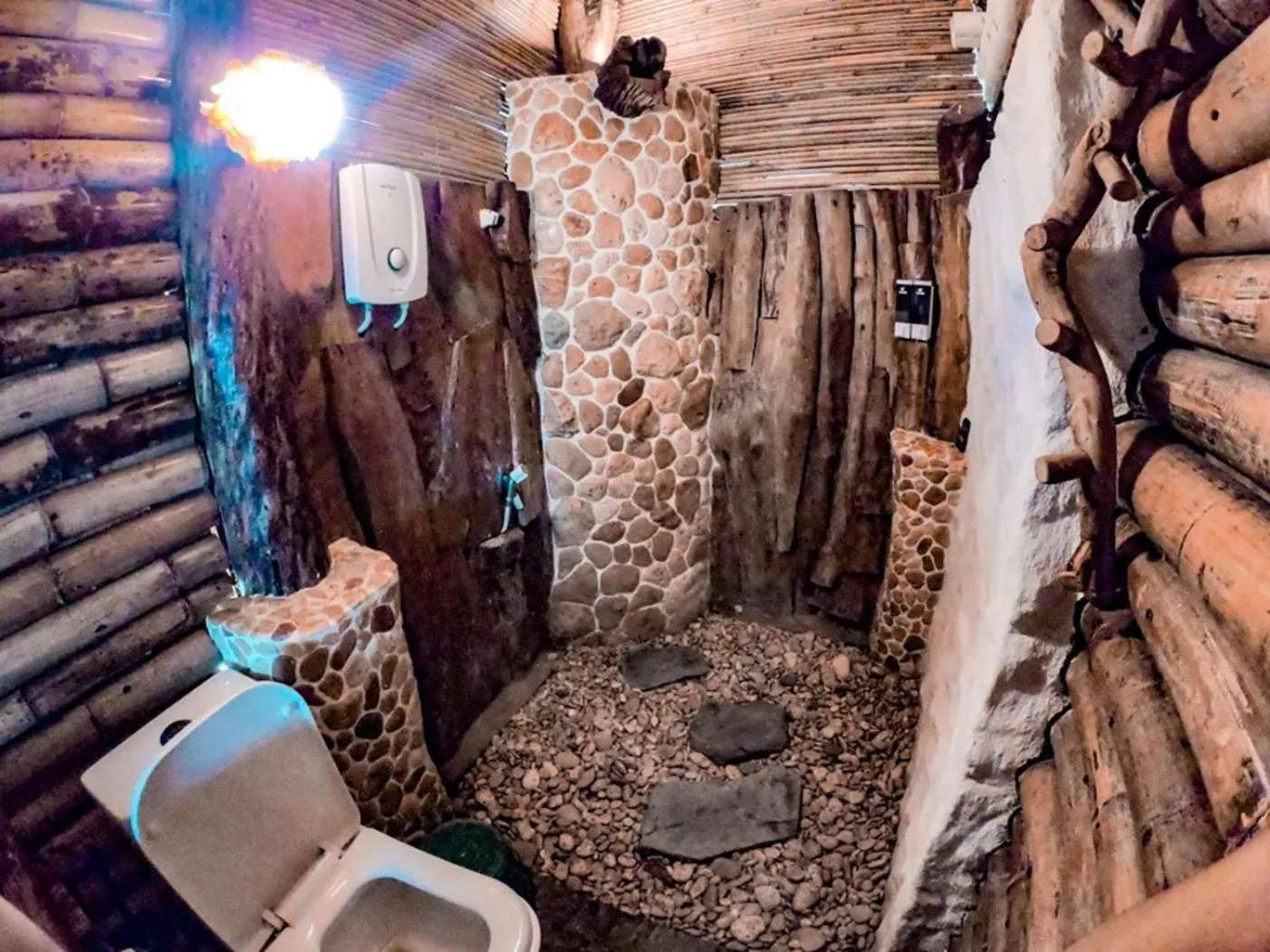 Bathroom in Nature's Eye Resort