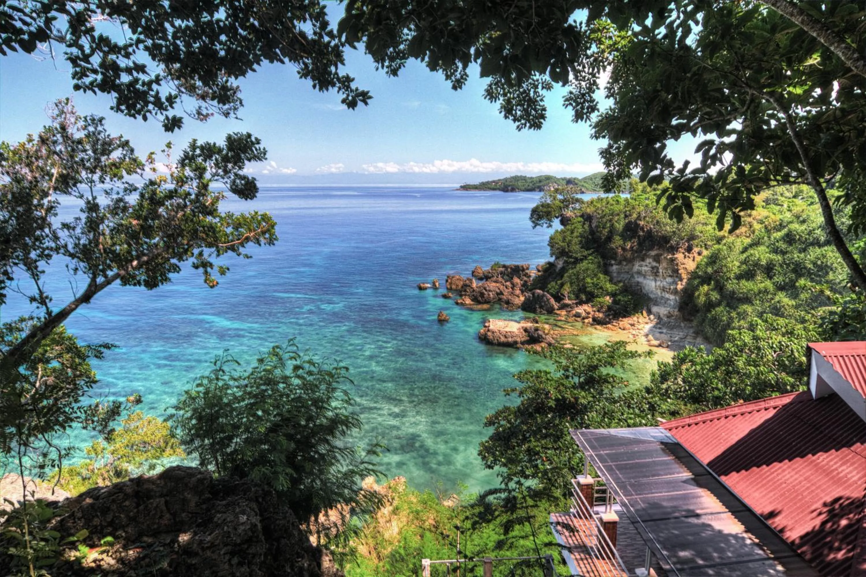 Sea view in Nature's Eye Resort