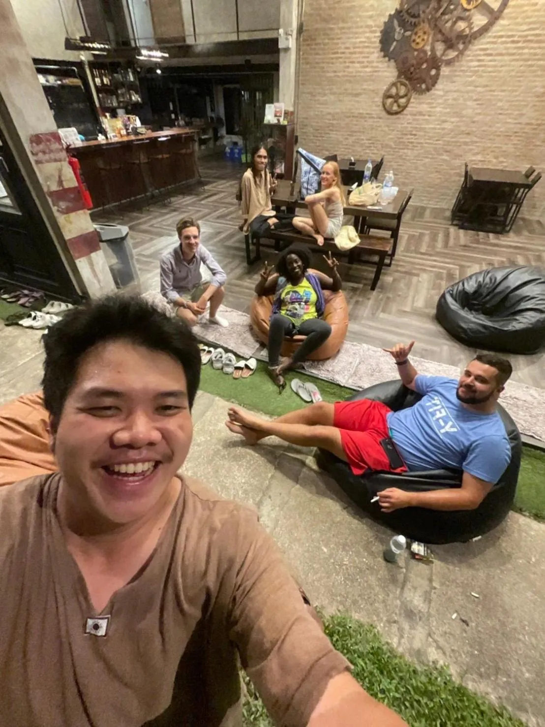 People in The Entaneer Poshtel