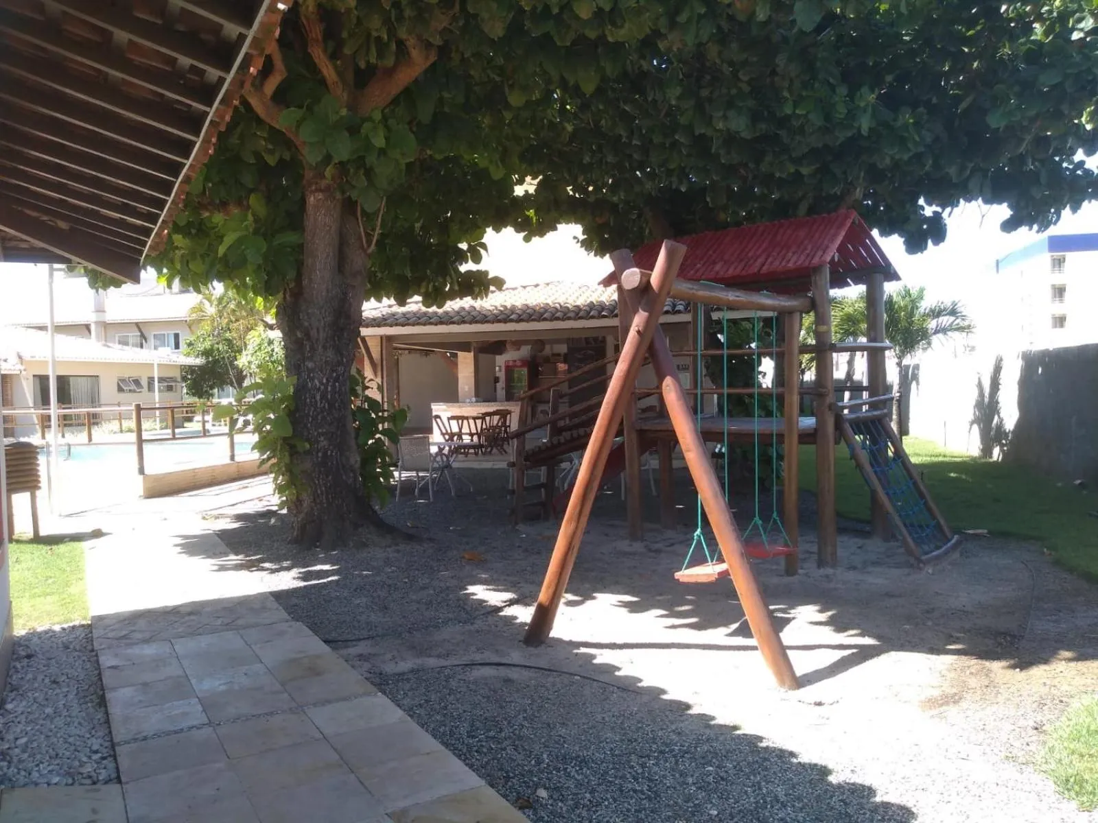 Children play ground in Hotel Pousada do Sol