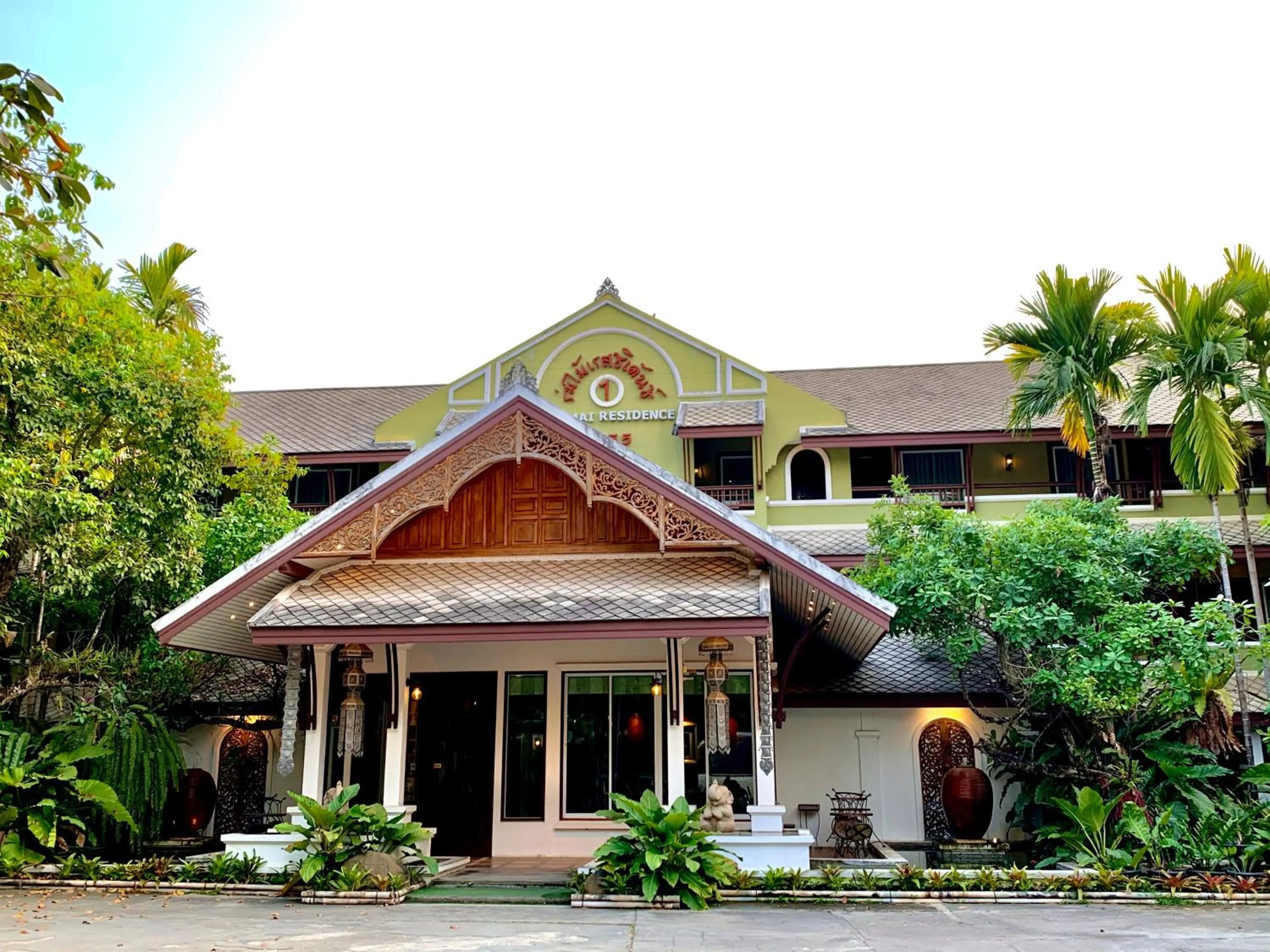 Facade/entrance in Rommai Greenpark