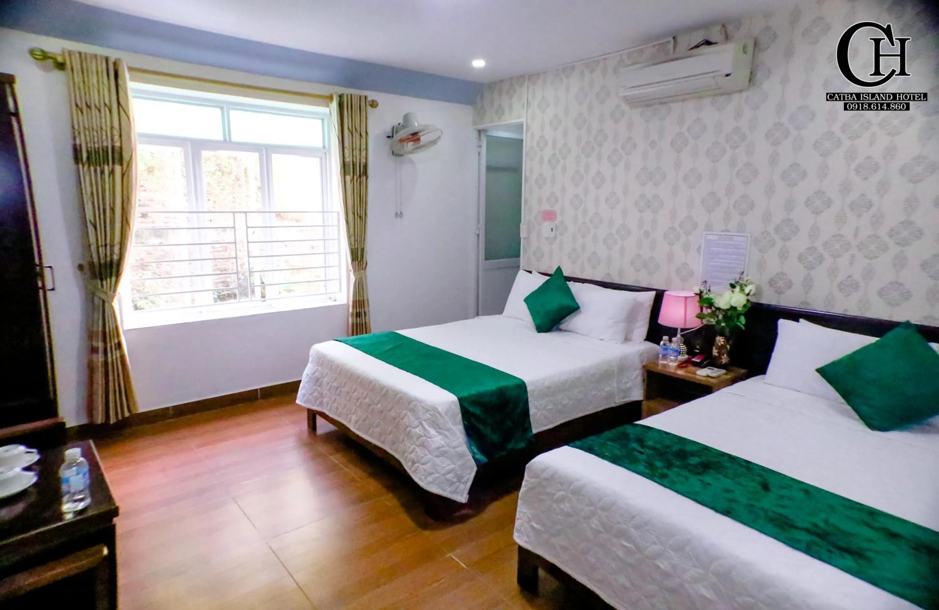Deluxe Triple Room in catba island hotel