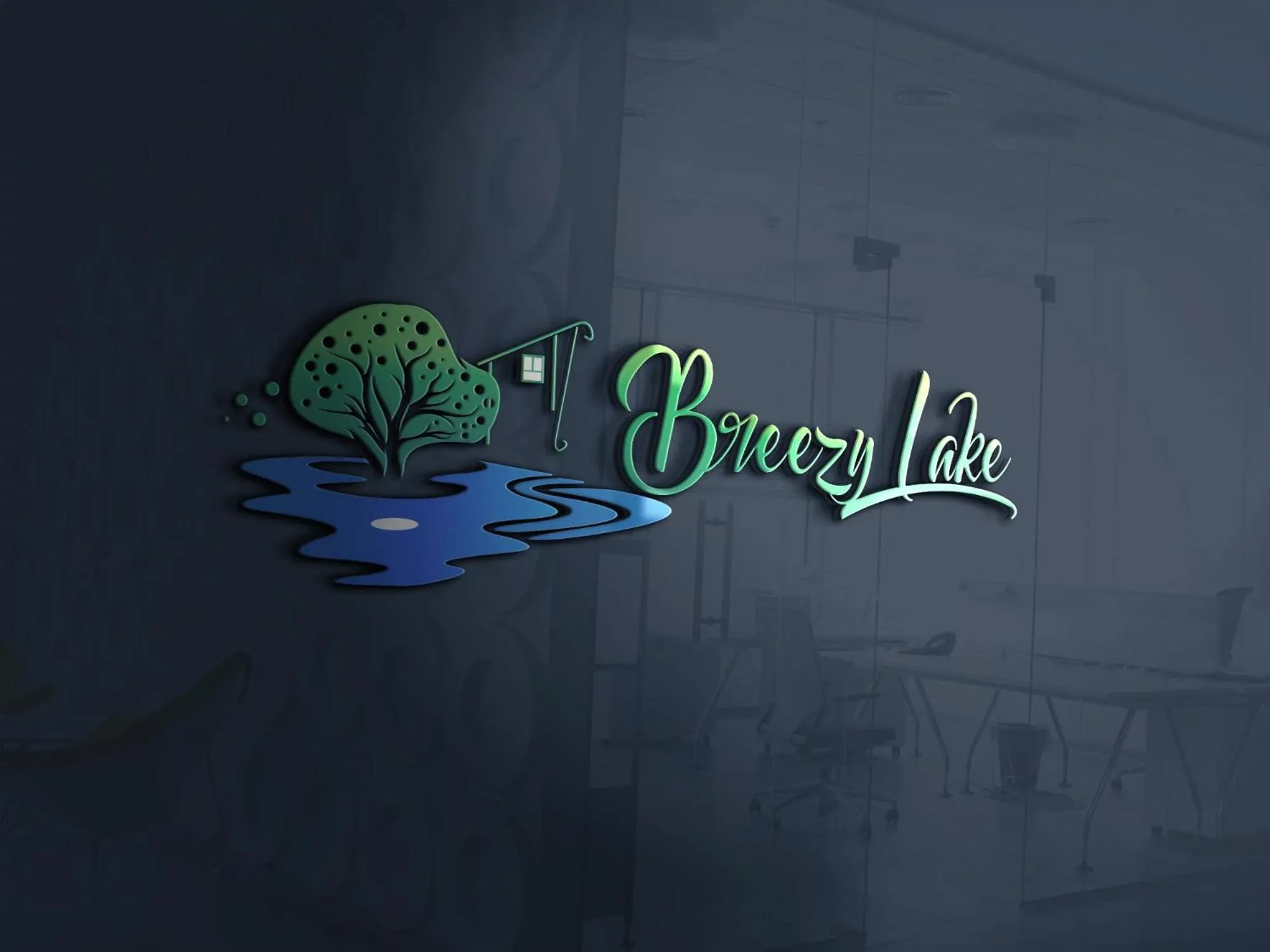 Property logo or sign in Breezy Lake