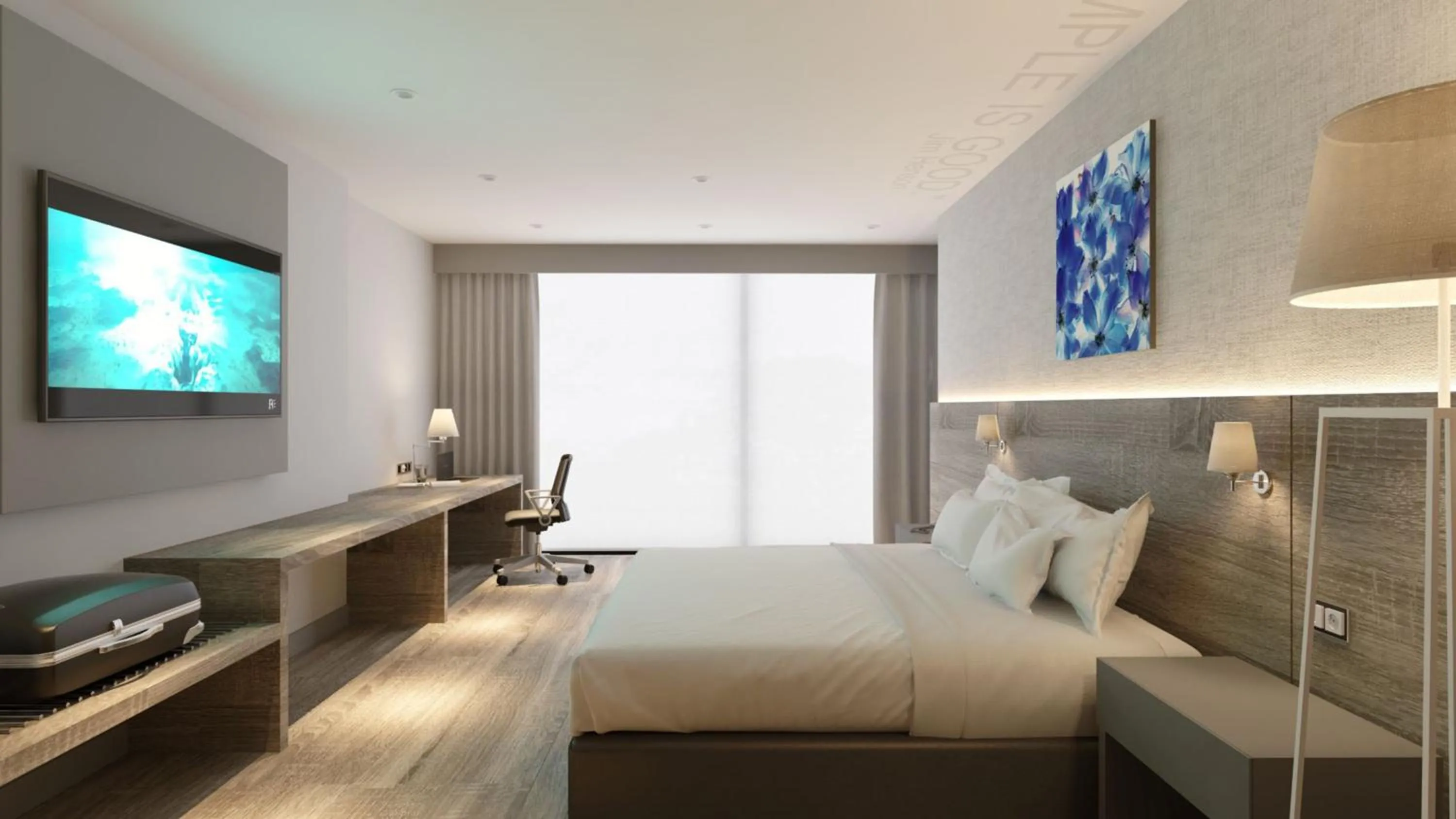 Photo of the whole room, Bed in Holiday Inn Express Bogotá - Parque La 93 by IHG