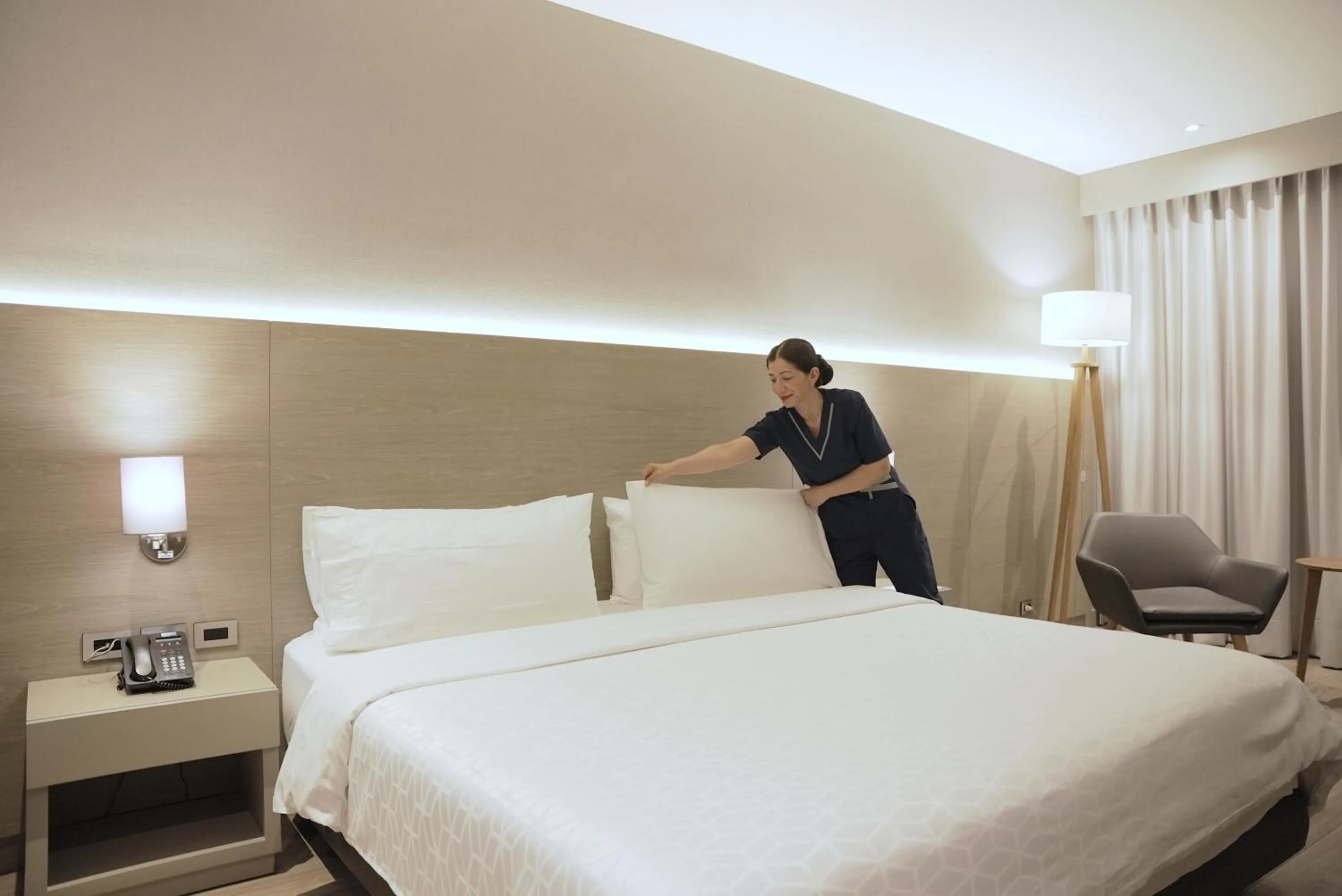 Bedroom, Bed in Holiday Inn Express Bogotá - Parque La 93 by IHG