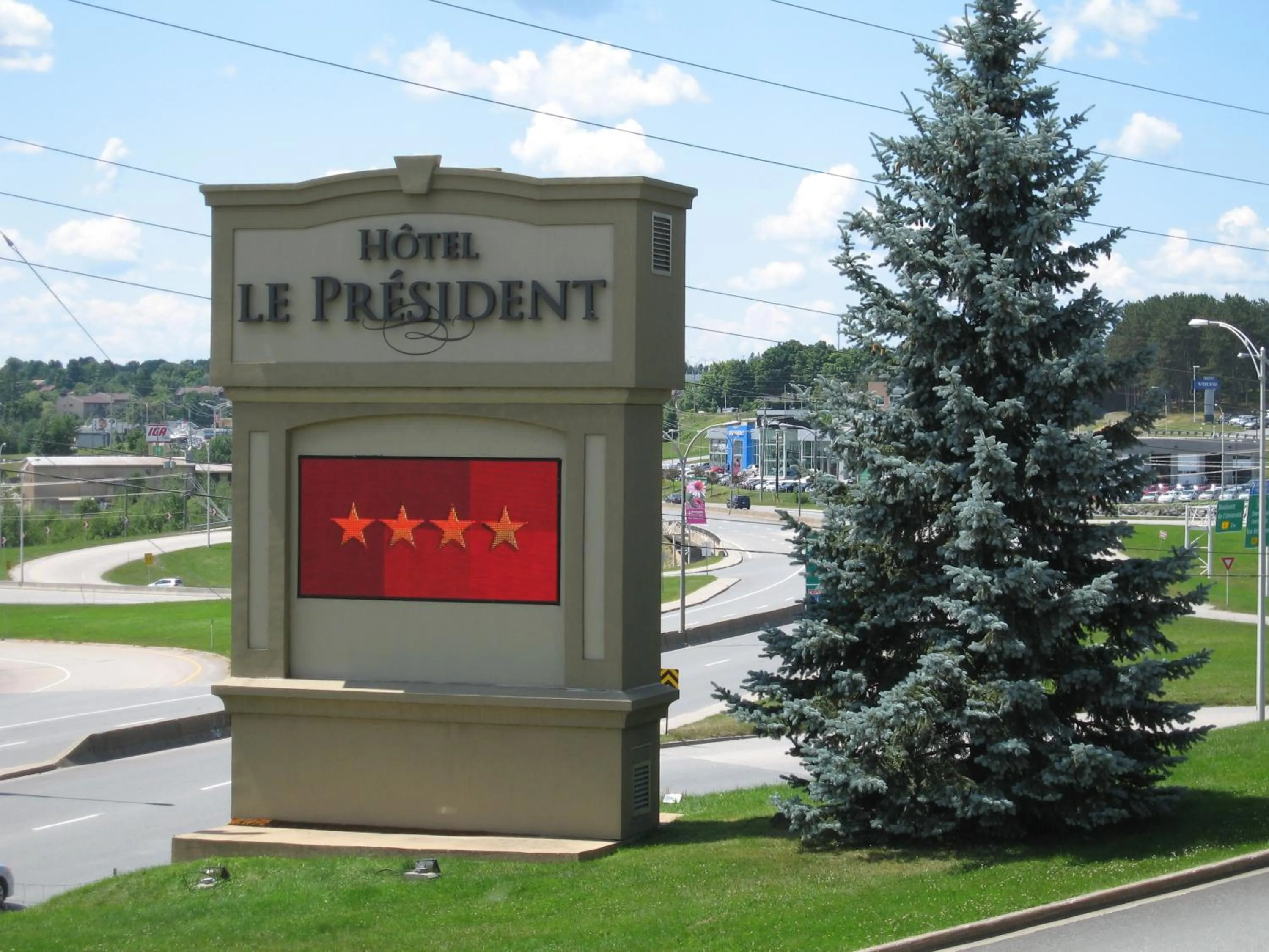 Area and facilities in Le President Sherbrooke