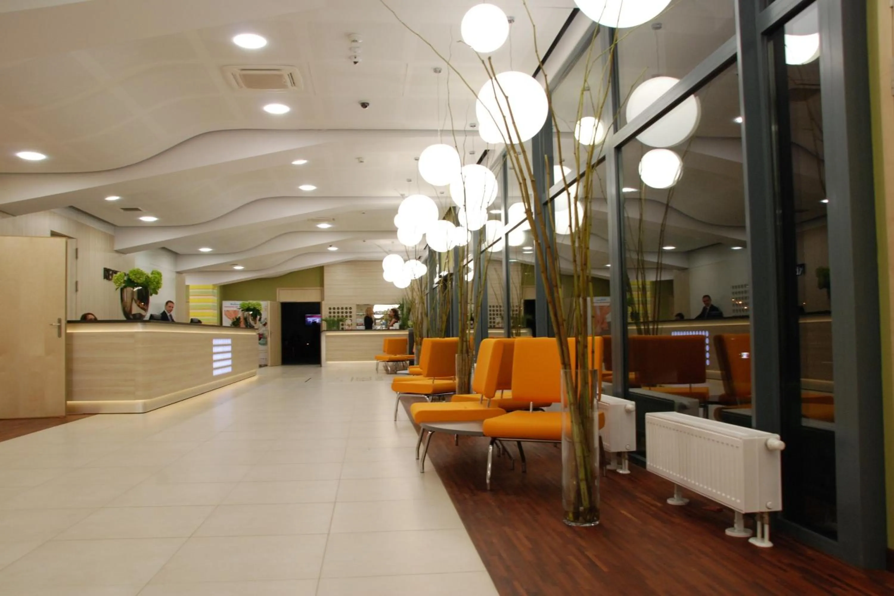 Lobby or reception in Hotel Poznański A2