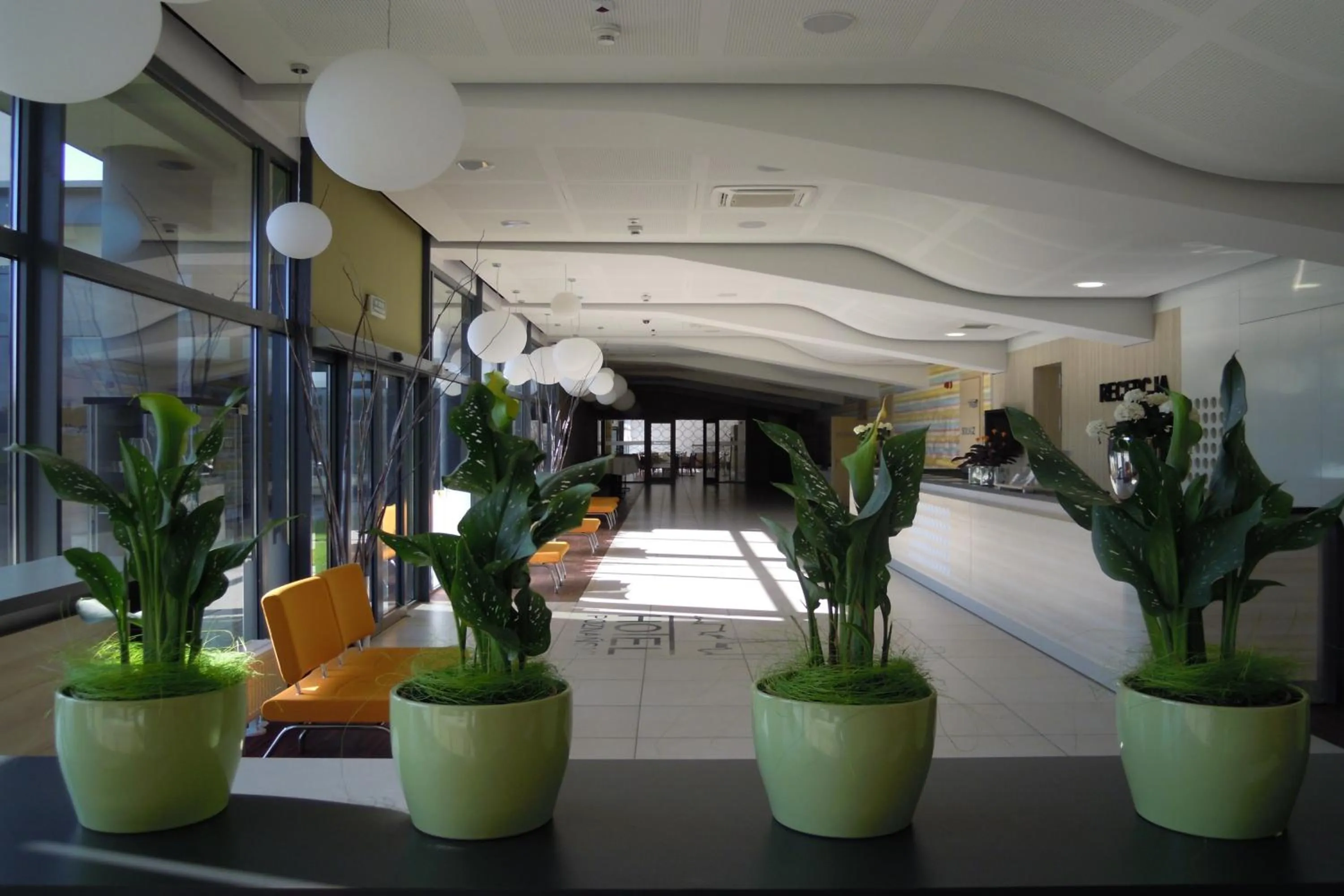 Lobby or reception in Hotel Poznański A2