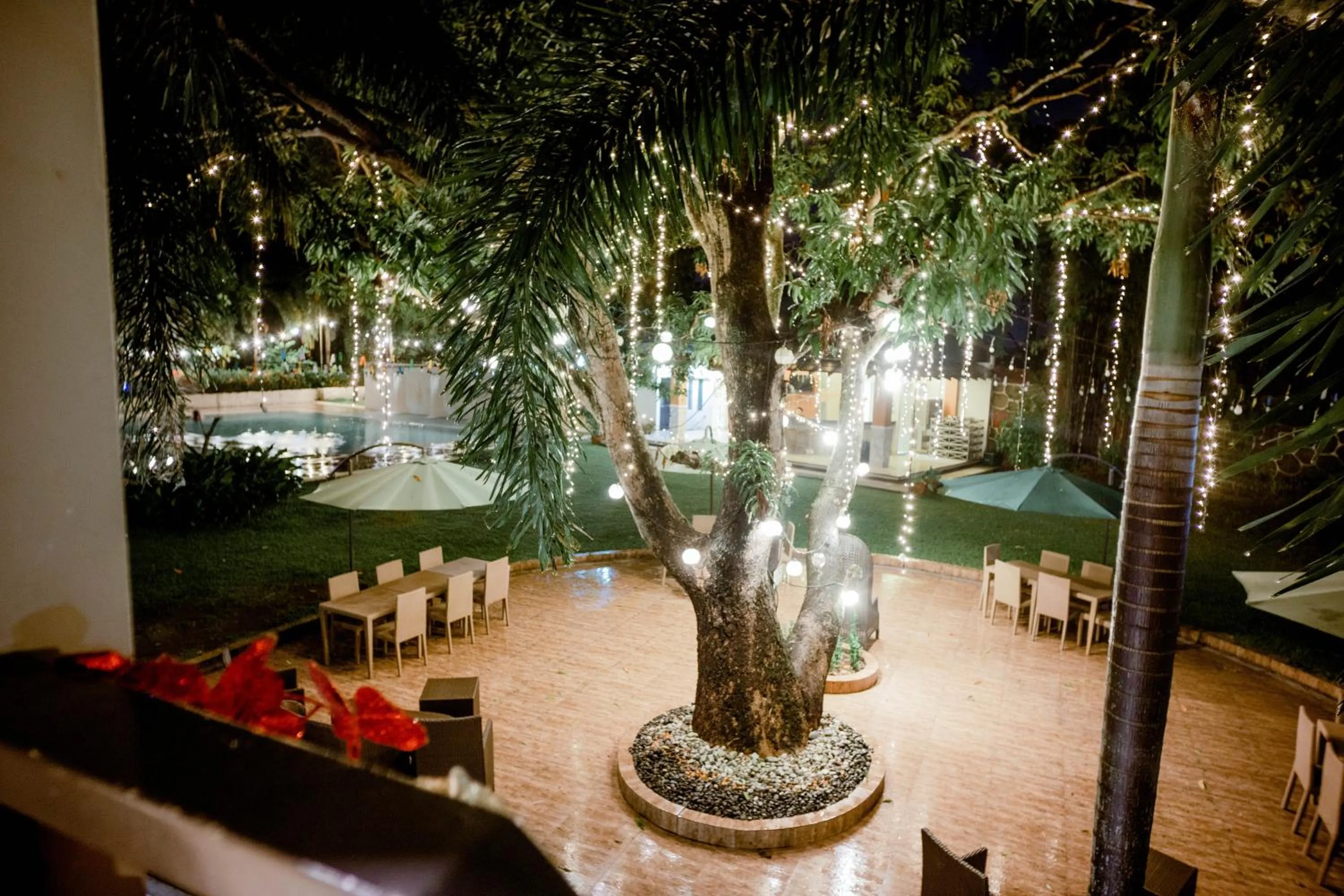 Pool View in The Farmhouse By EDL