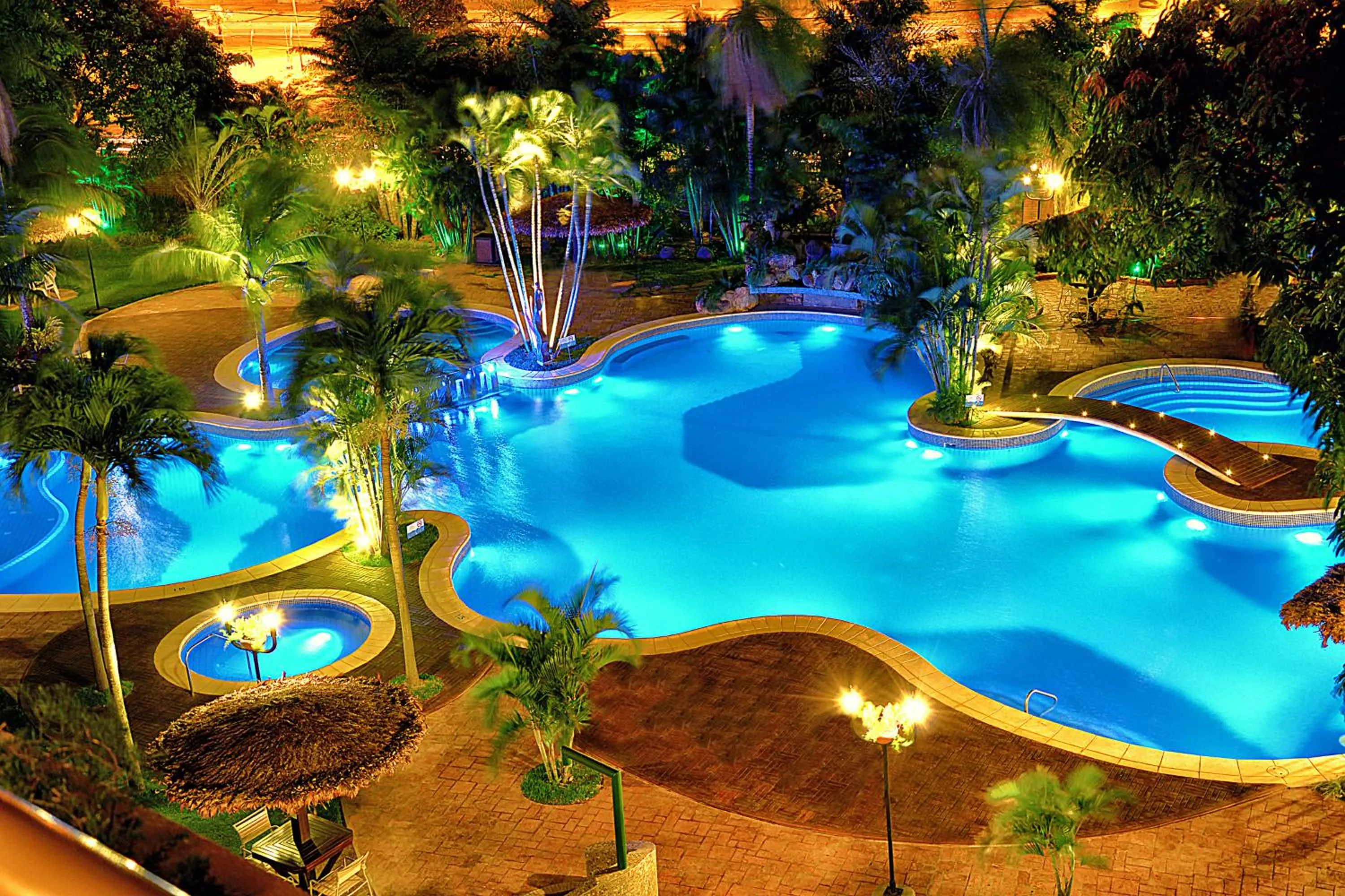 Pool view in Hotel Camino Real