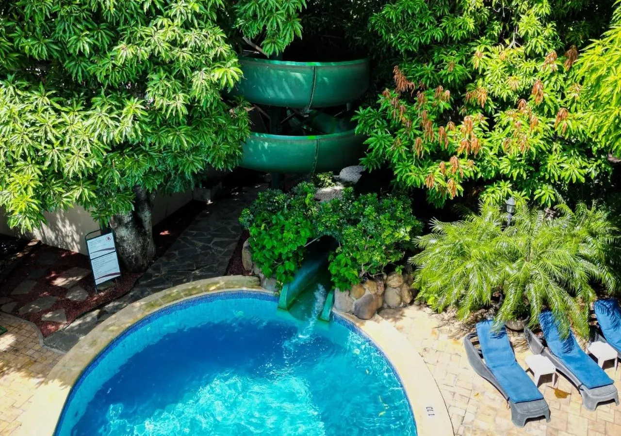 Aqua park in Hotel Camino Real