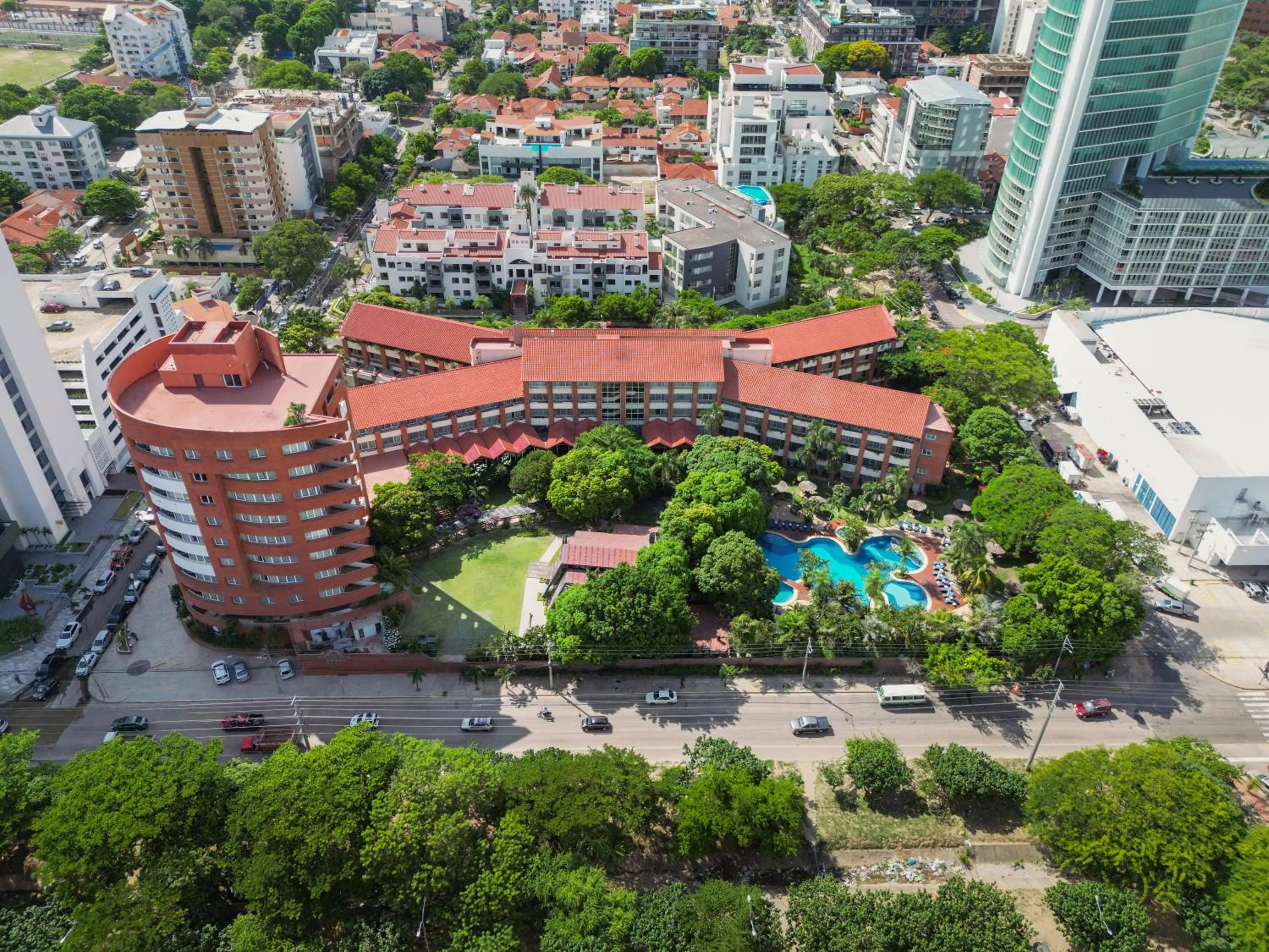 Property building in Hotel Camino Real