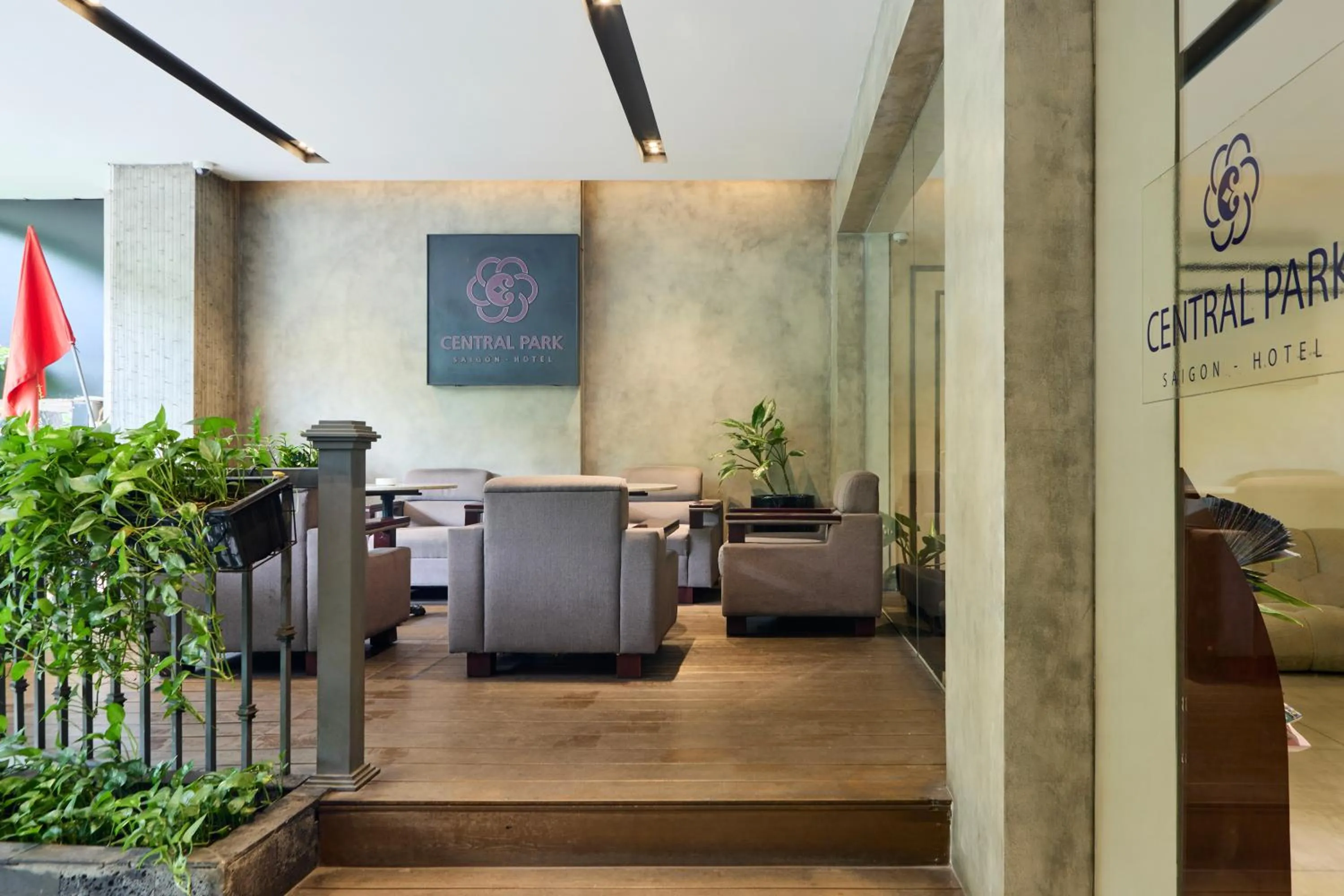 Lobby or reception in Central Park Saigon Hotel