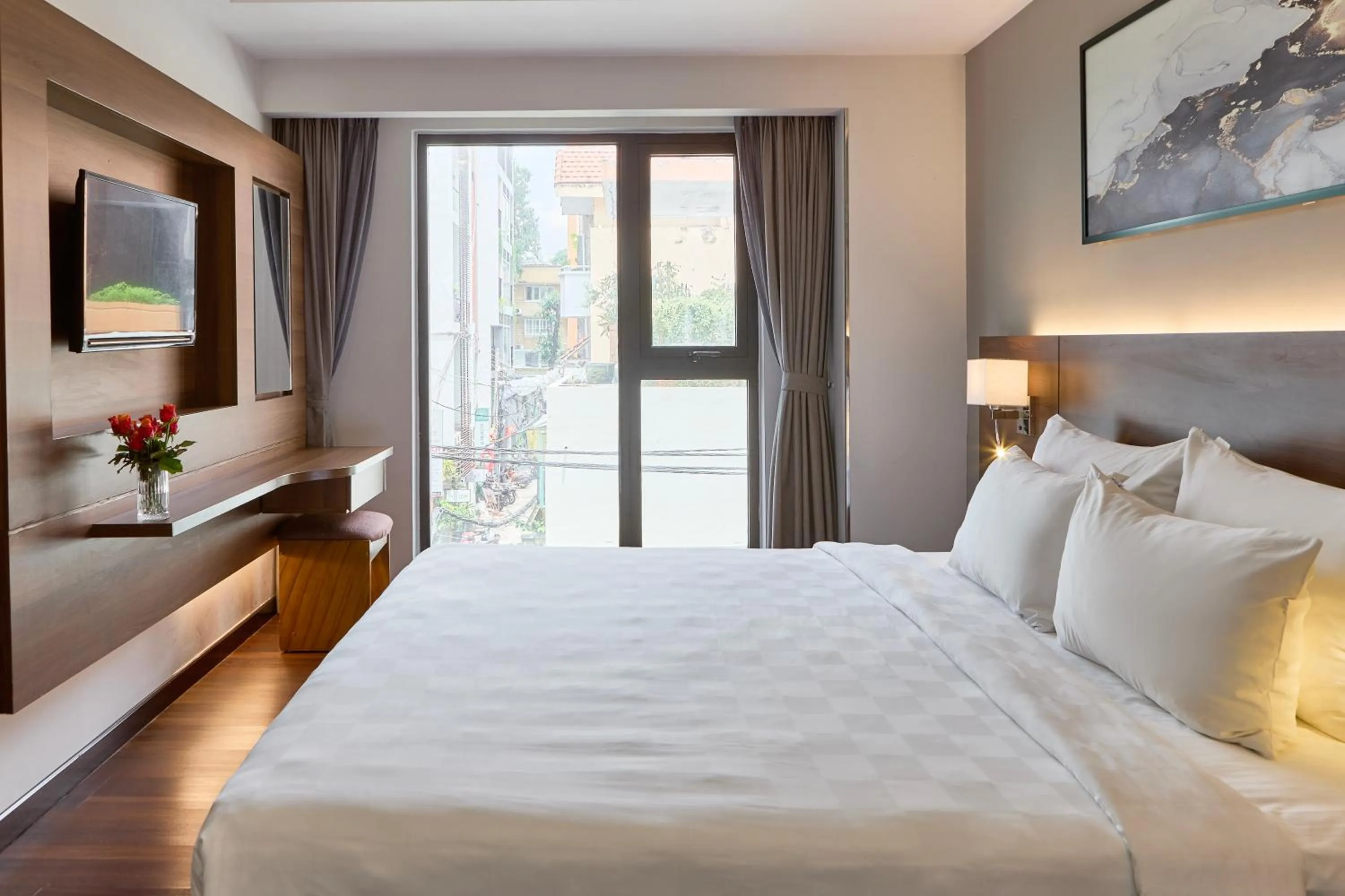 View (from property/room) in Central Park Saigon Hotel