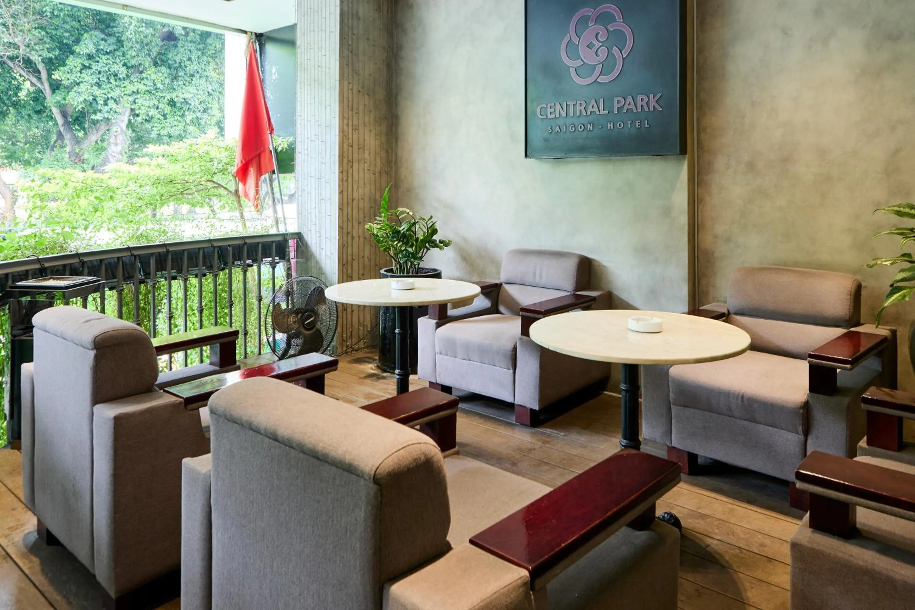 Property building in Central Park Saigon Hotel