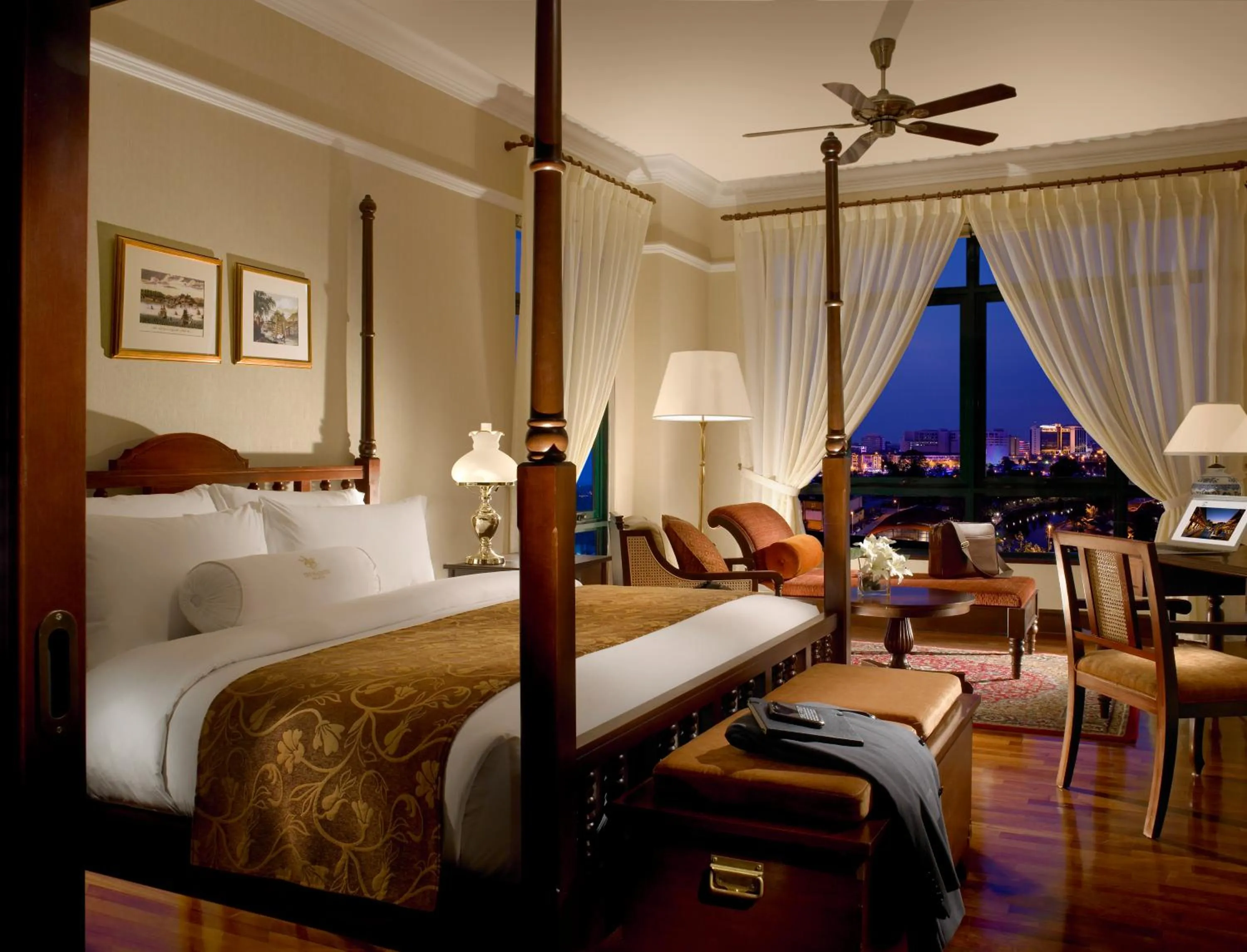 Photo of the whole room, Bed in The Majestic Malacca Hotel - Small Luxury Hotels of the World