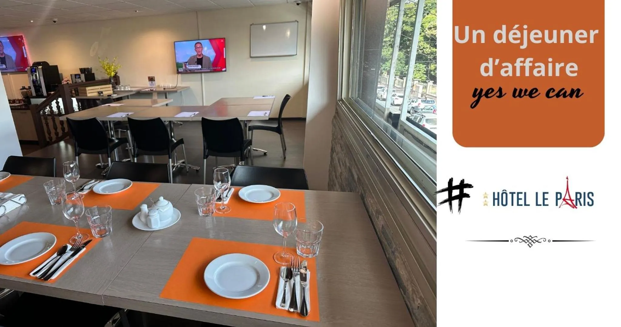 Dining area in Hotel Le Paris