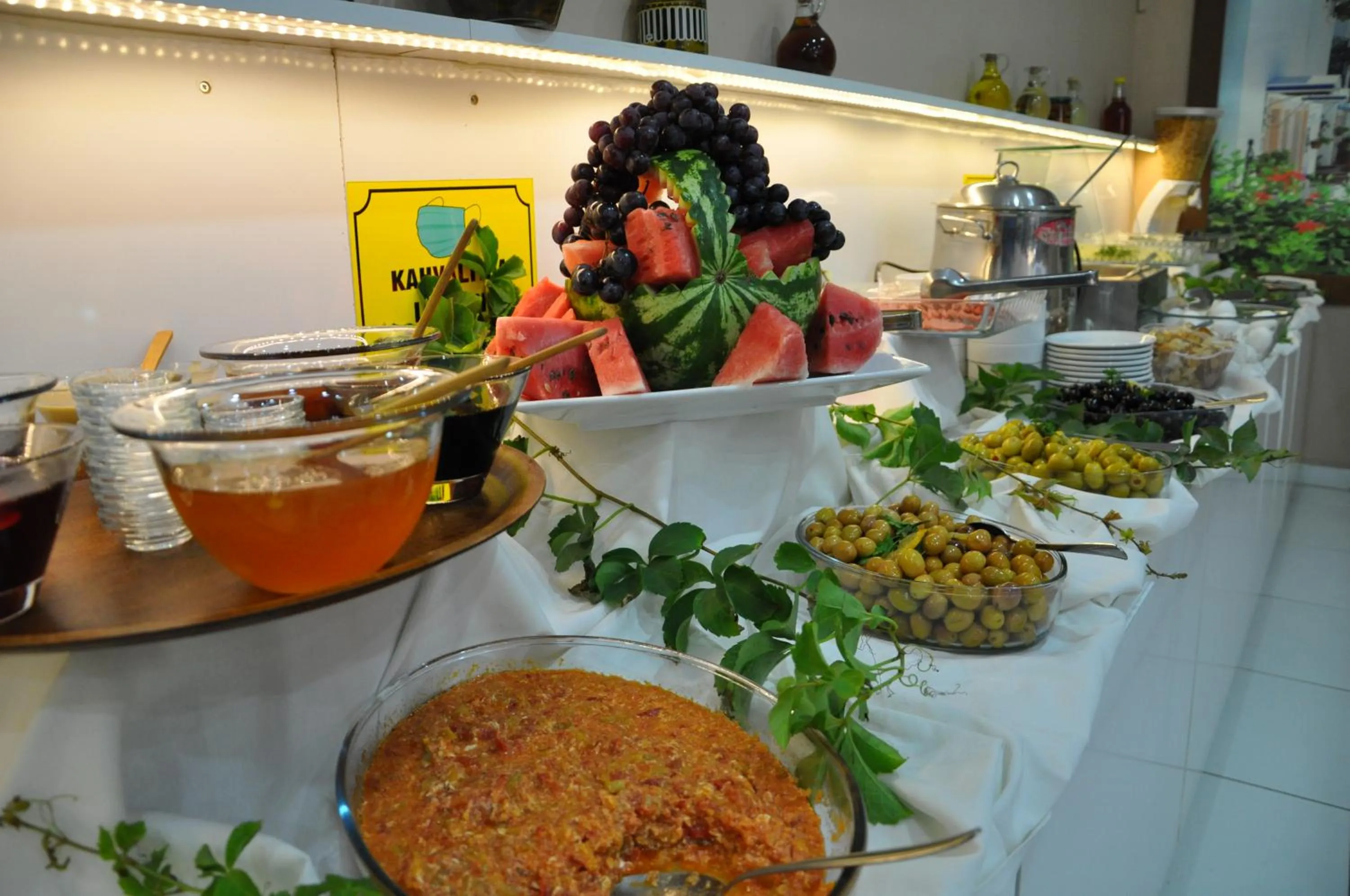 Buffet breakfast in Odrys Beach Hotel & Resort