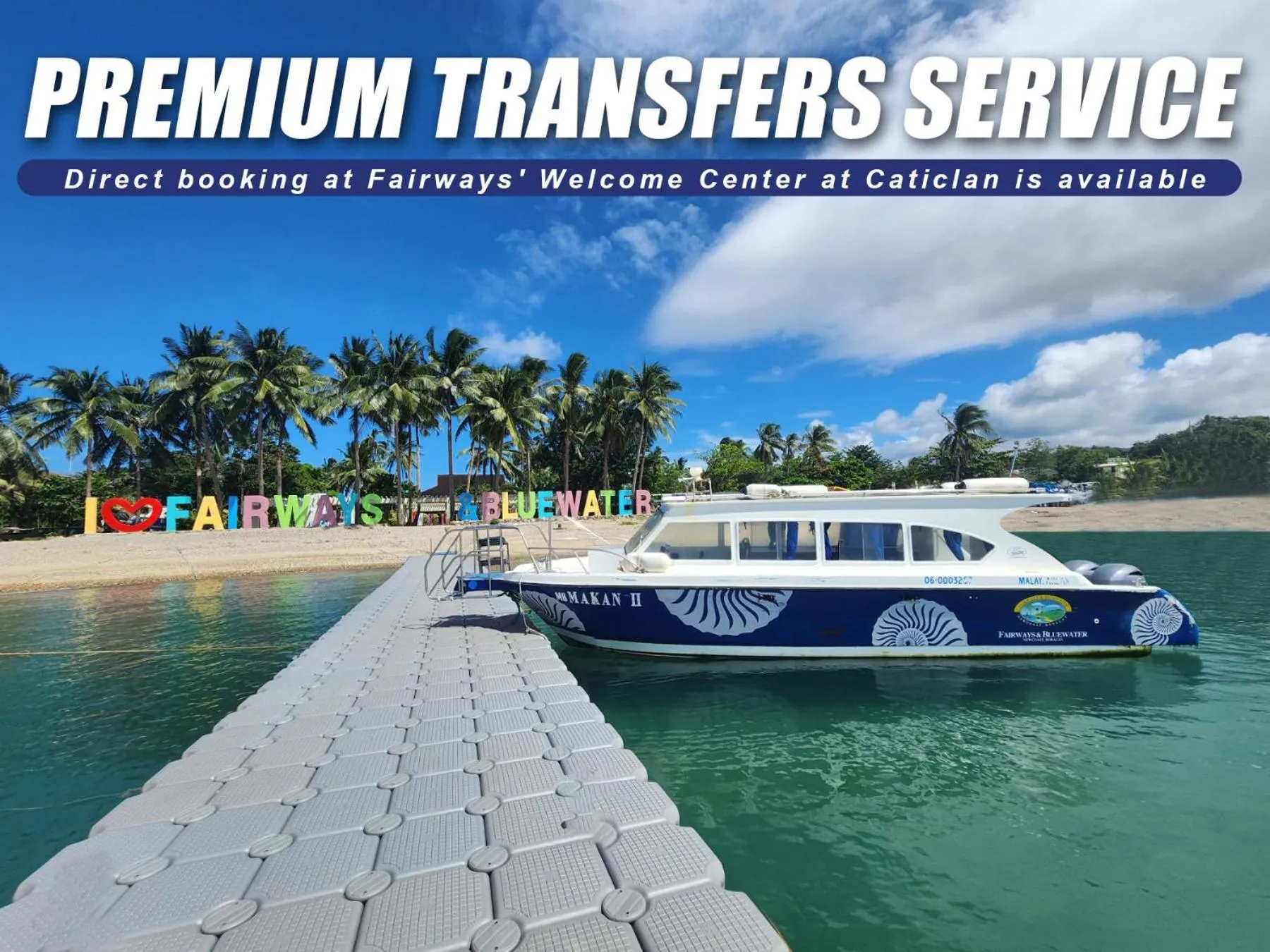shuttle in Fairways and Bluewater Boracay