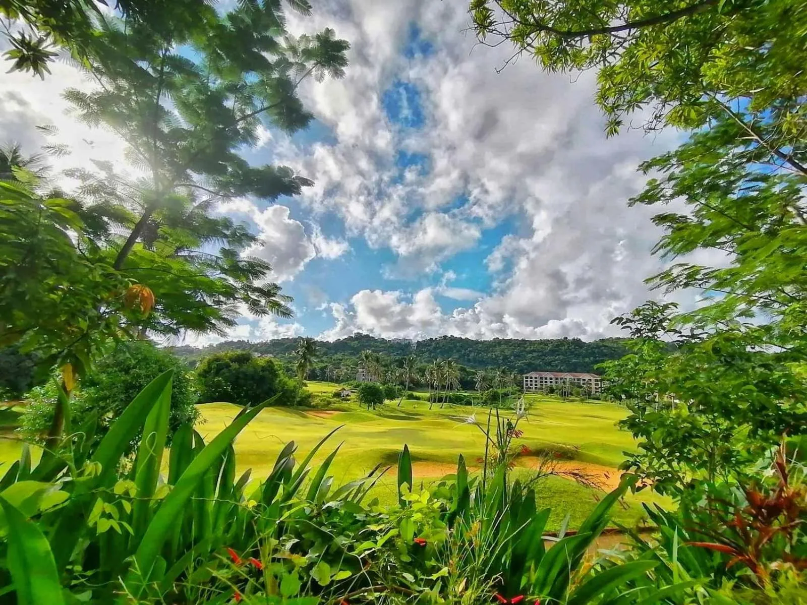 Natural landscape in Fairways and Bluewater Boracay