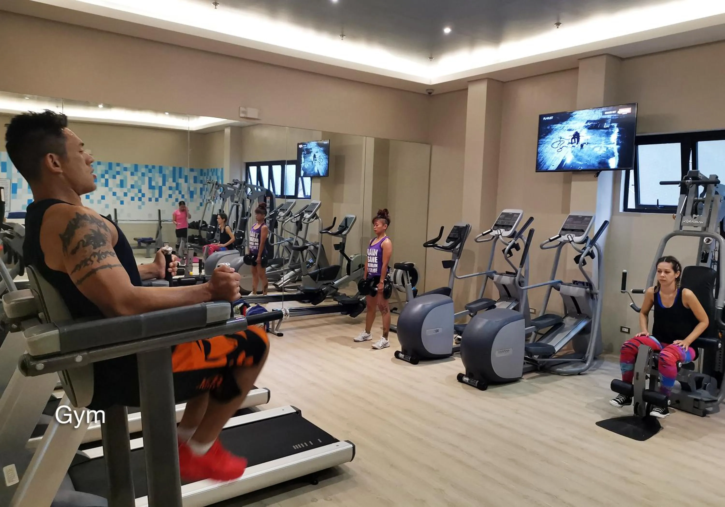 Fitness centre/facilities in Fairways and Bluewater Boracay