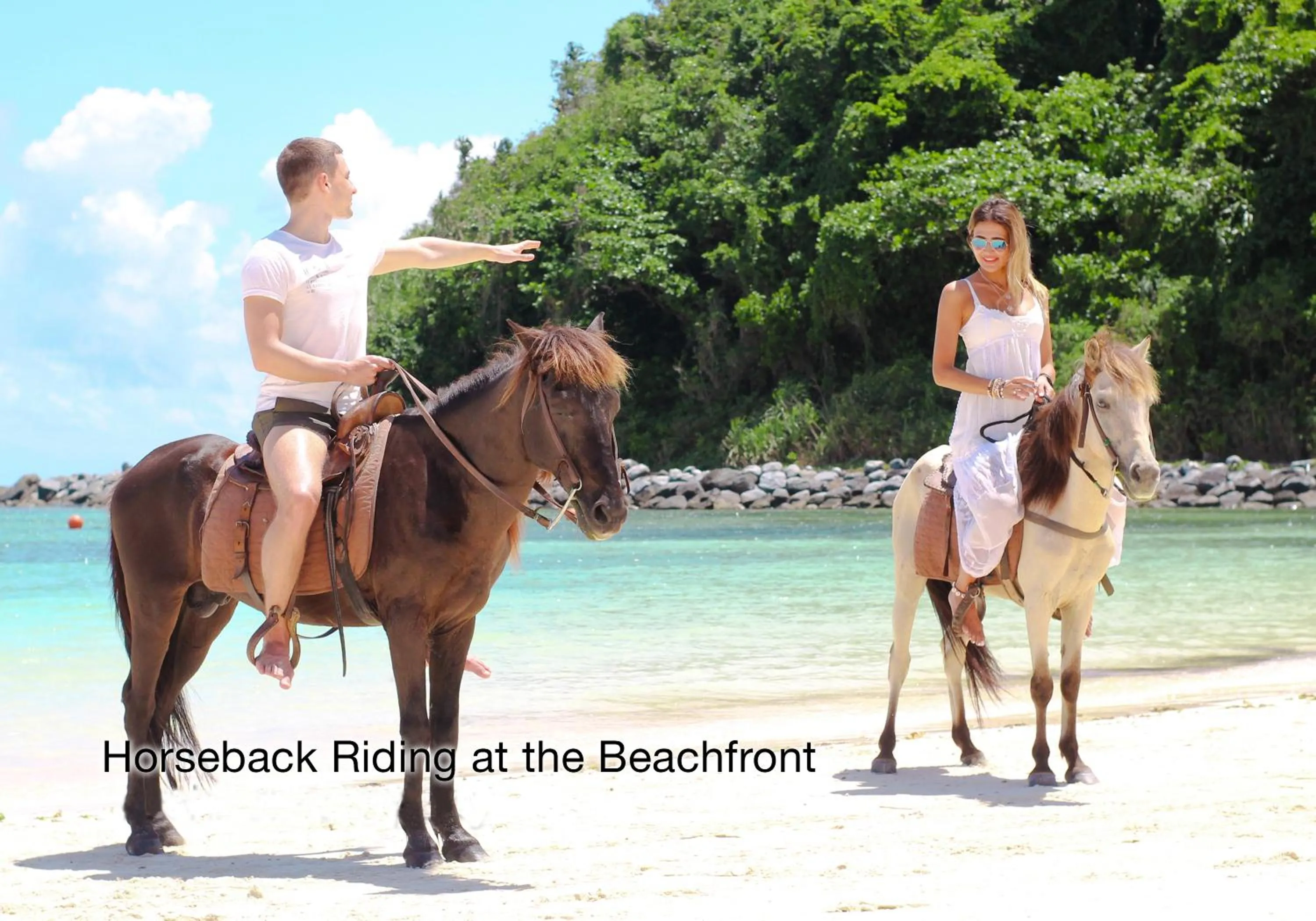 Horse-riding in Fairways and Bluewater Boracay