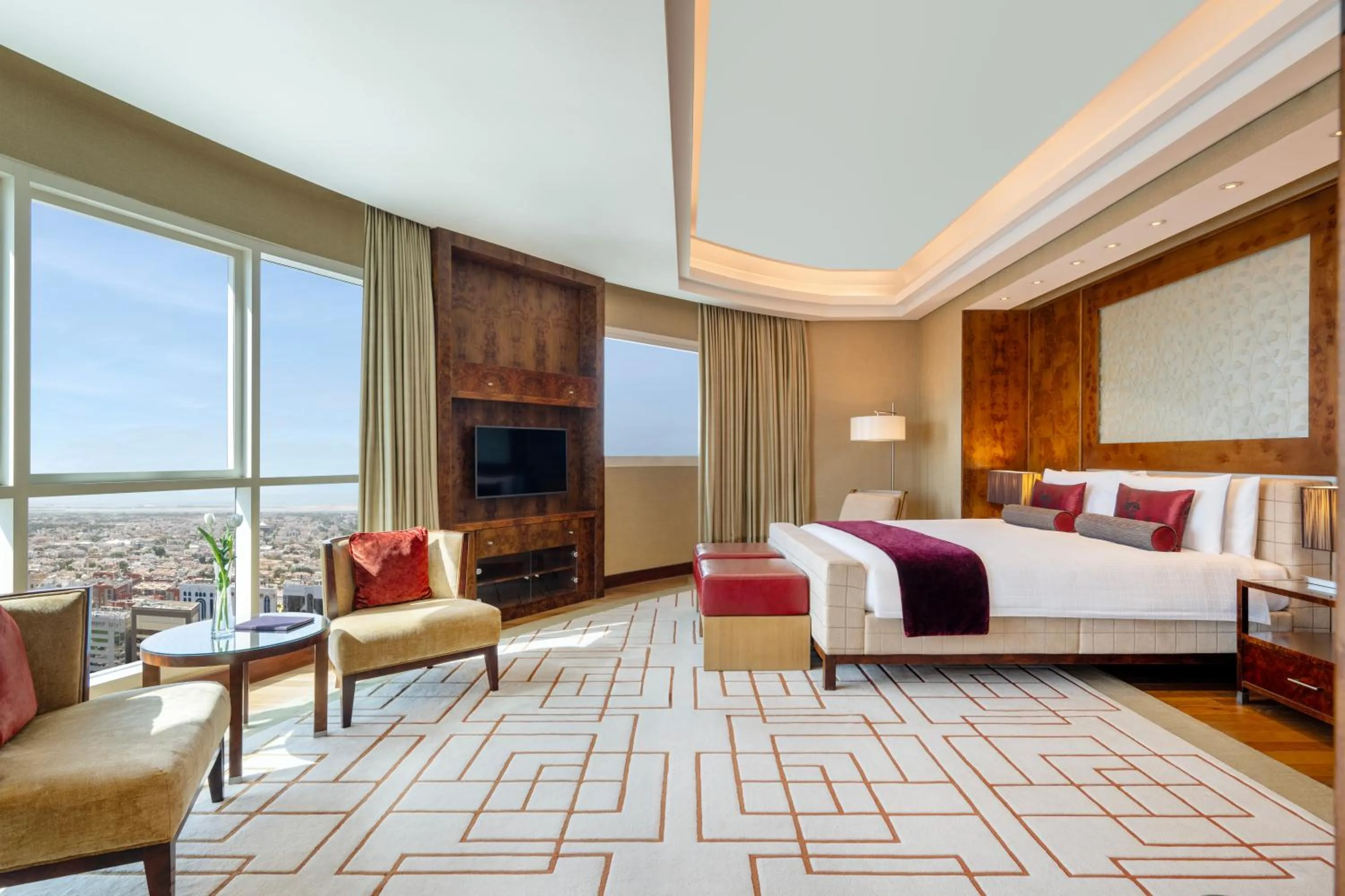 Presidential Suite in Grand Millennium Al Wahda Hotel and Executive Apartments Abu Dhabi