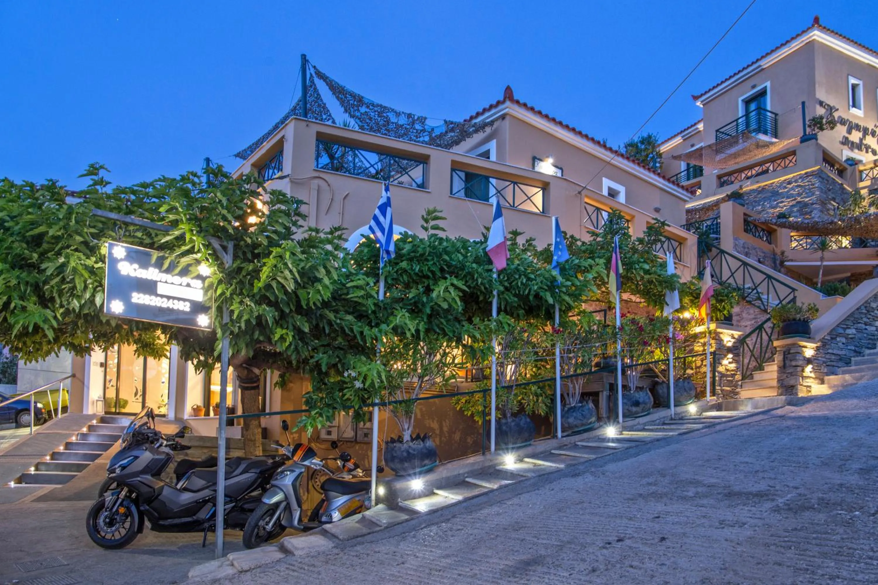 Property building in Kalimera Andros