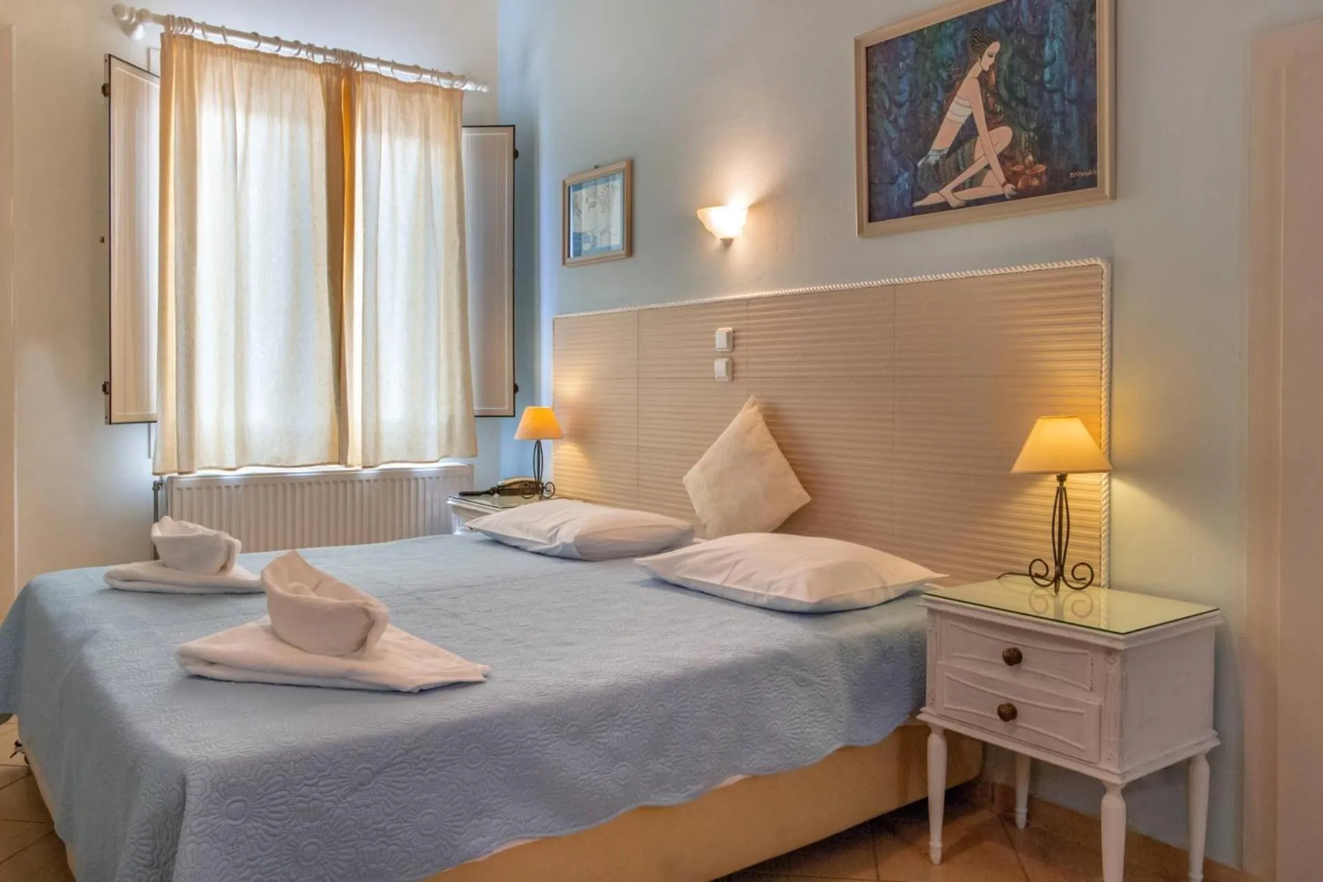 Bed in Kalimera Andros