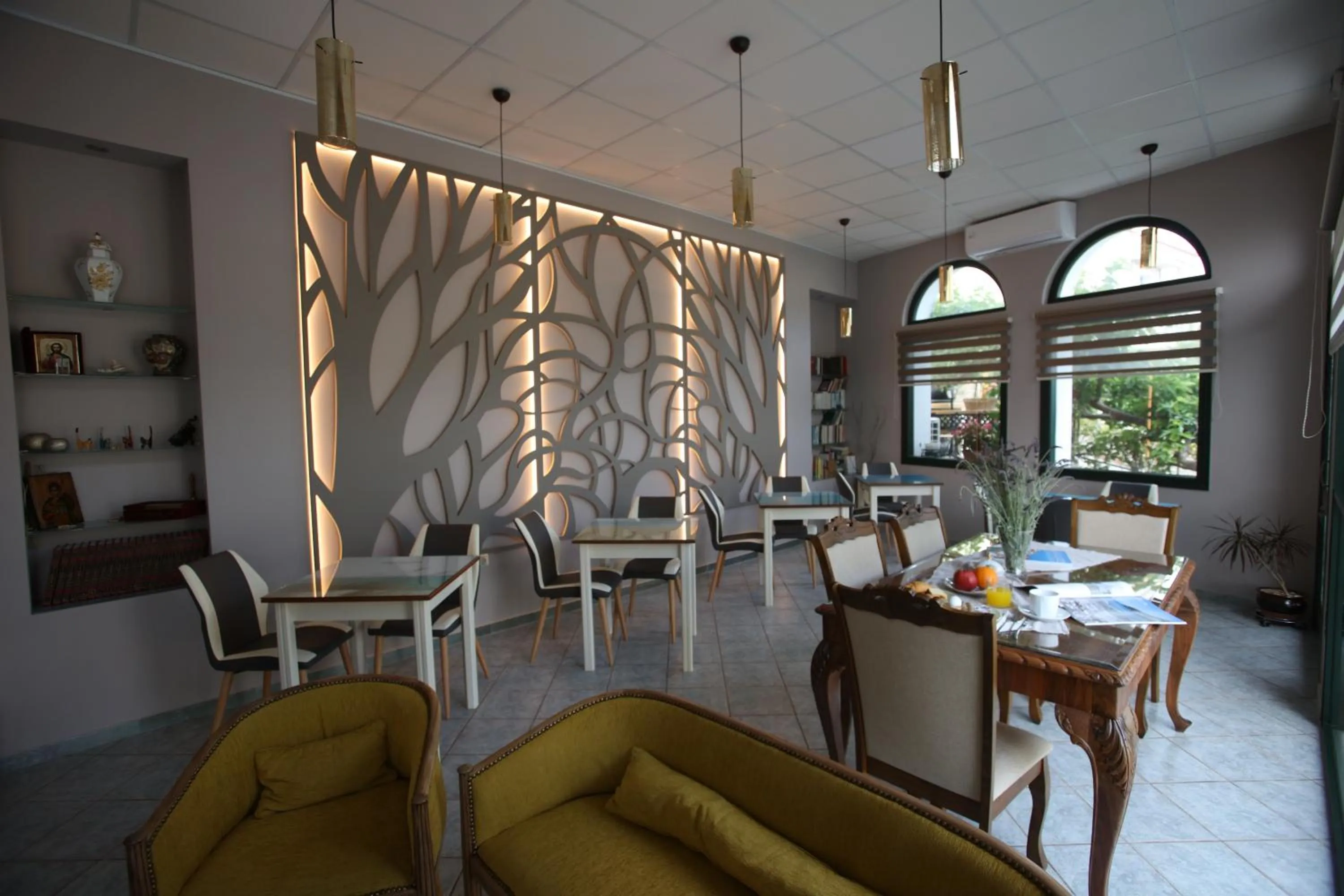 Dining area in Kalimera Andros