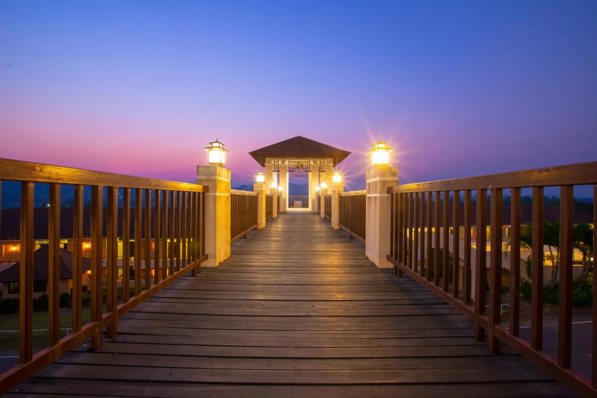 Natural landscape in Leaves Valley Resort