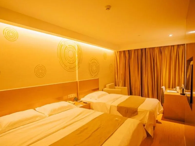 Bed in GreenTree Inn Jiangsu Nanjing Jiangning University Chenjiaoyuan Metro Station Express Hotel