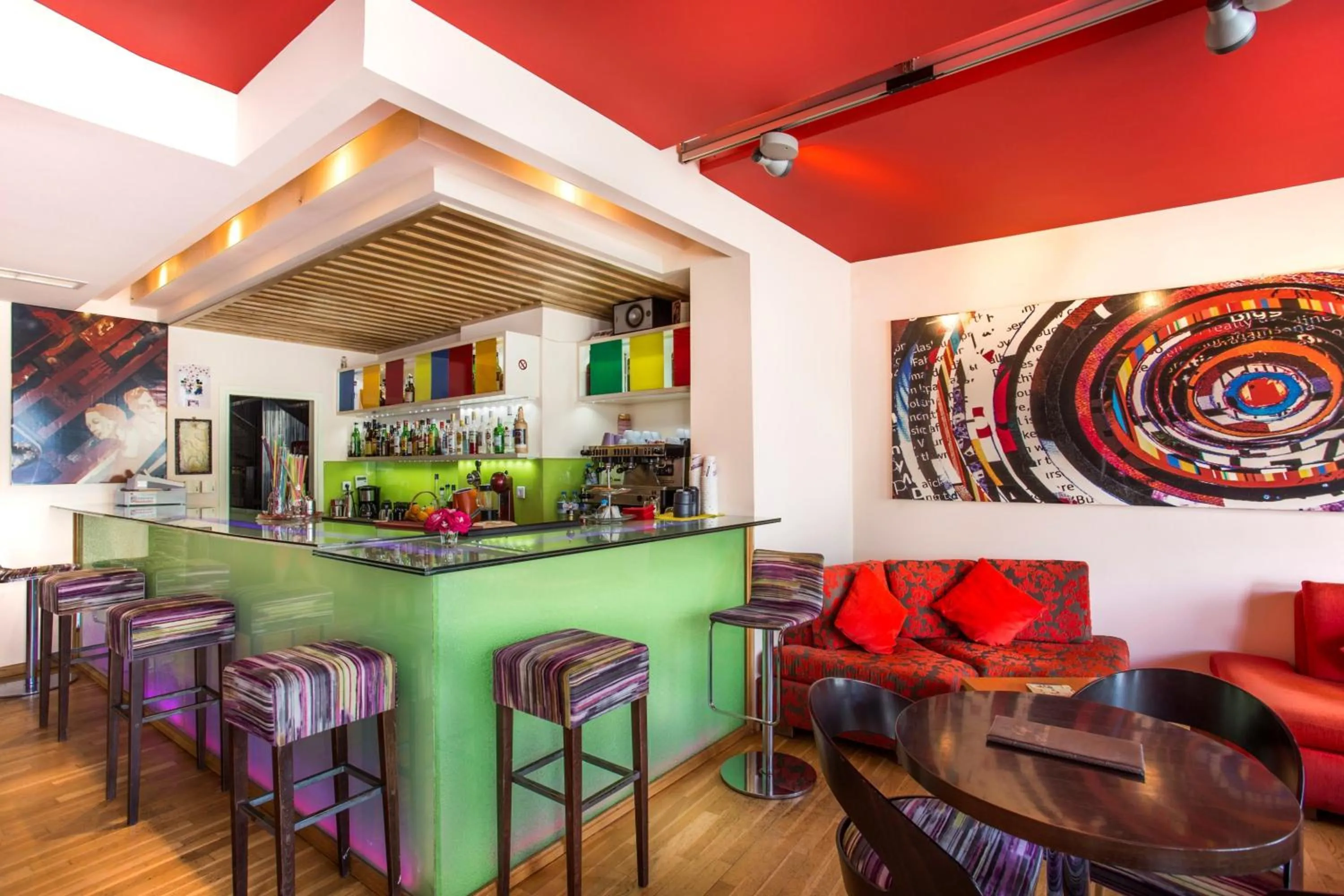 Lounge or bar in Aktaion Hotel