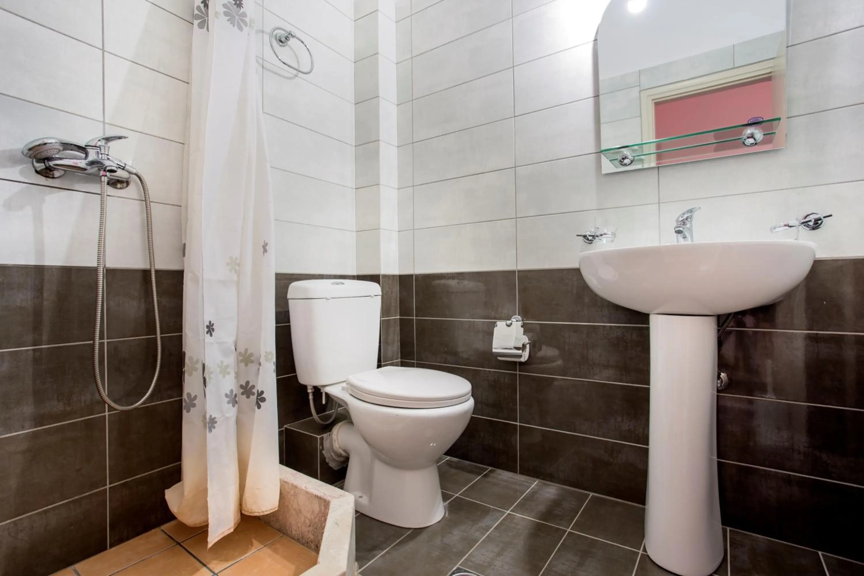 Bathroom in Aktaion Hotel