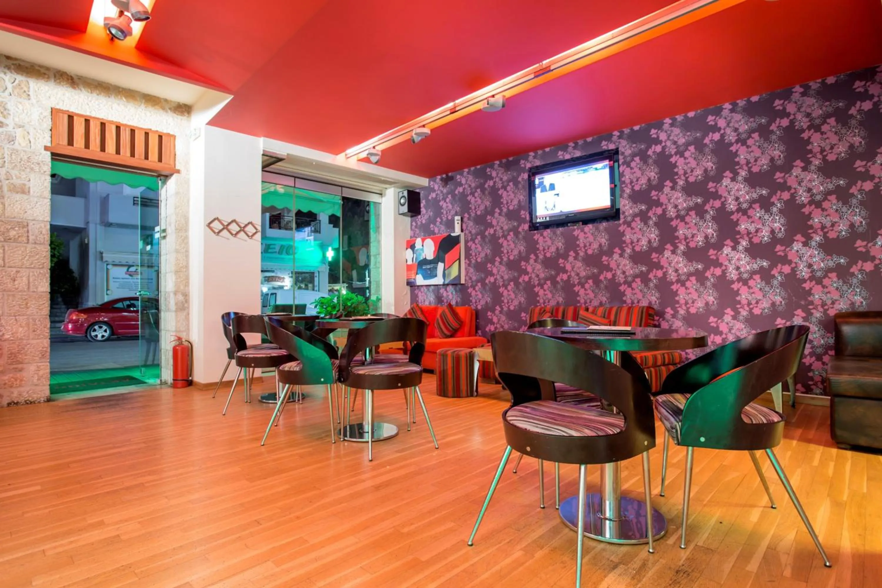 Lounge or bar in Aktaion Hotel