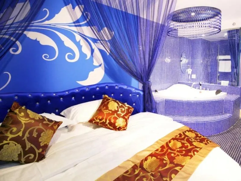 Bed in GreenTree Inn Beijing Nansihuan Xinfadi Business Hotel