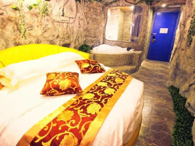 Bed in GreenTree Inn Beijing Nansihuan Xinfadi Business Hotel